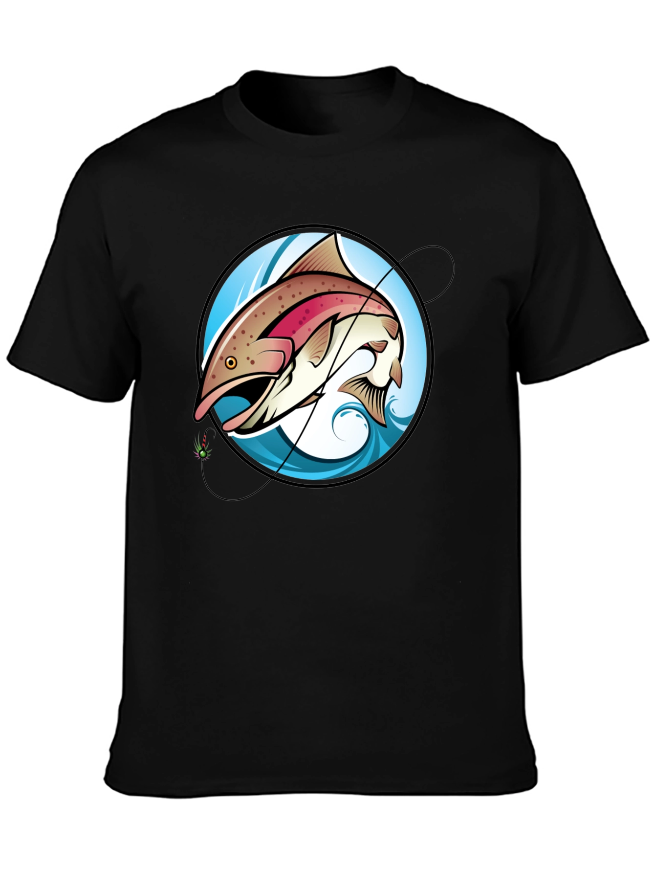 Fishing T-Shirt - Trout Design