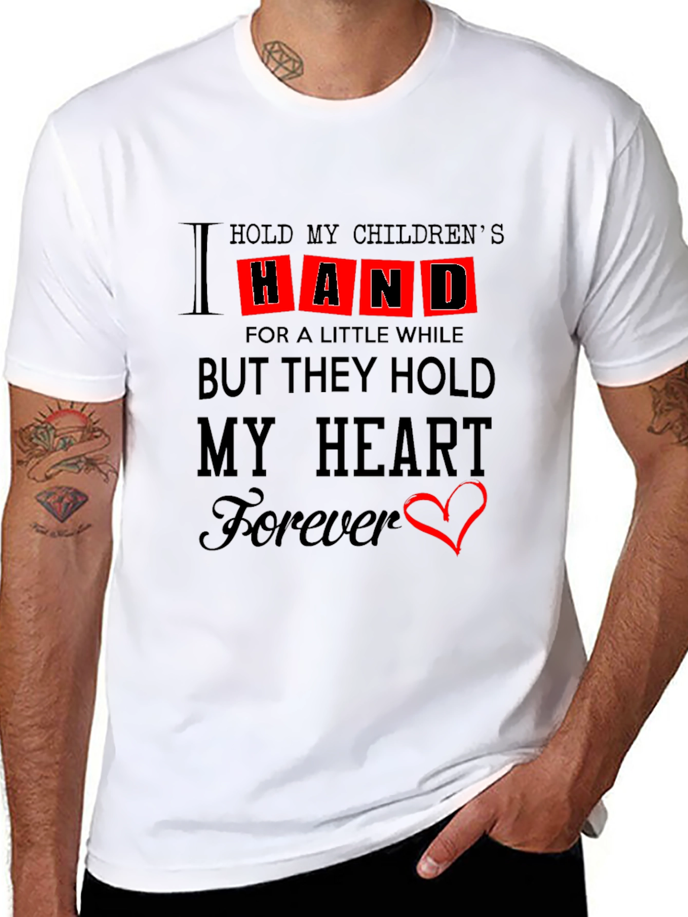 Heartfelt Childrens Love T-Shirt