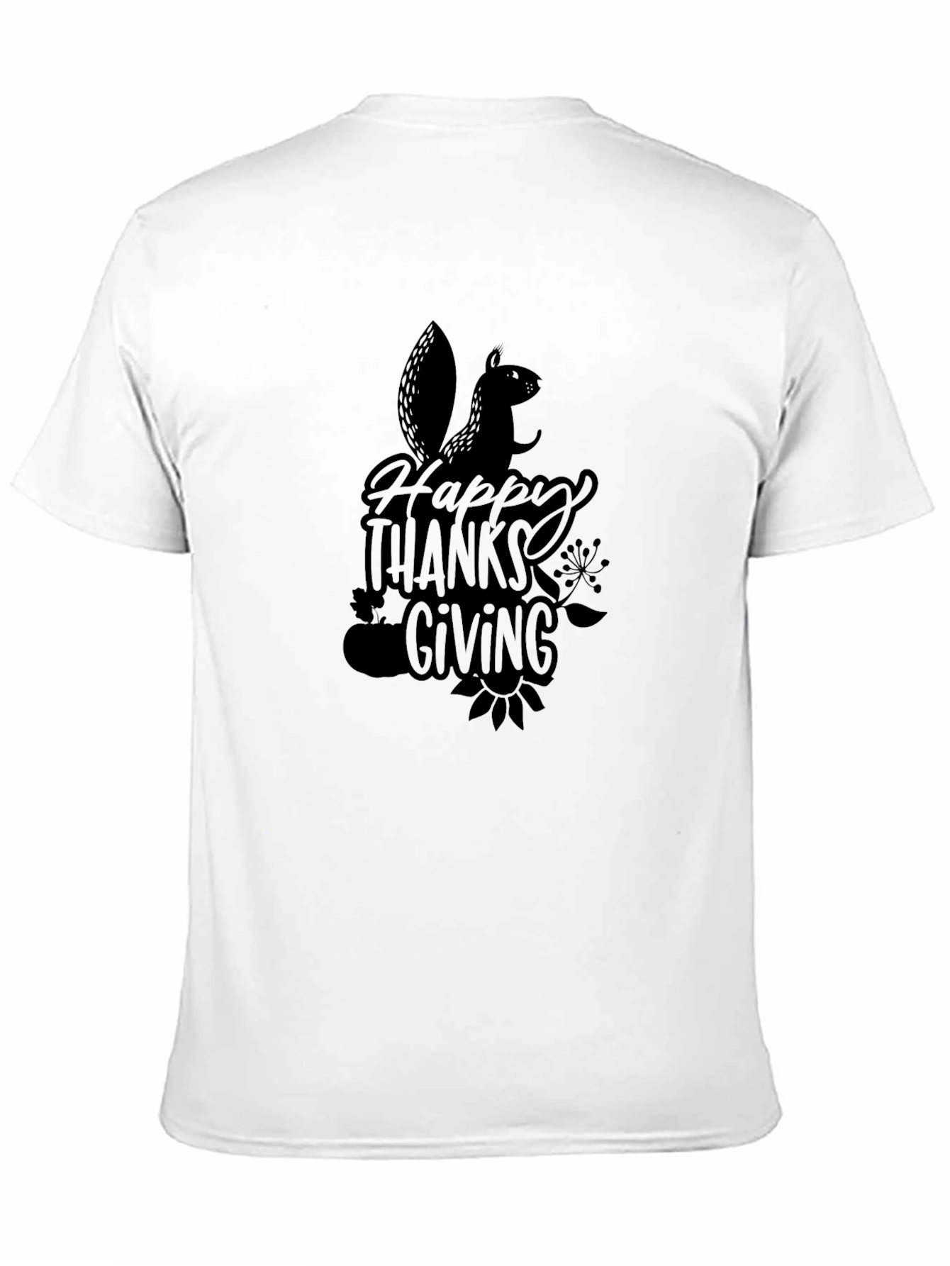 Happy Thanksgiving Squirrel T-Shirt