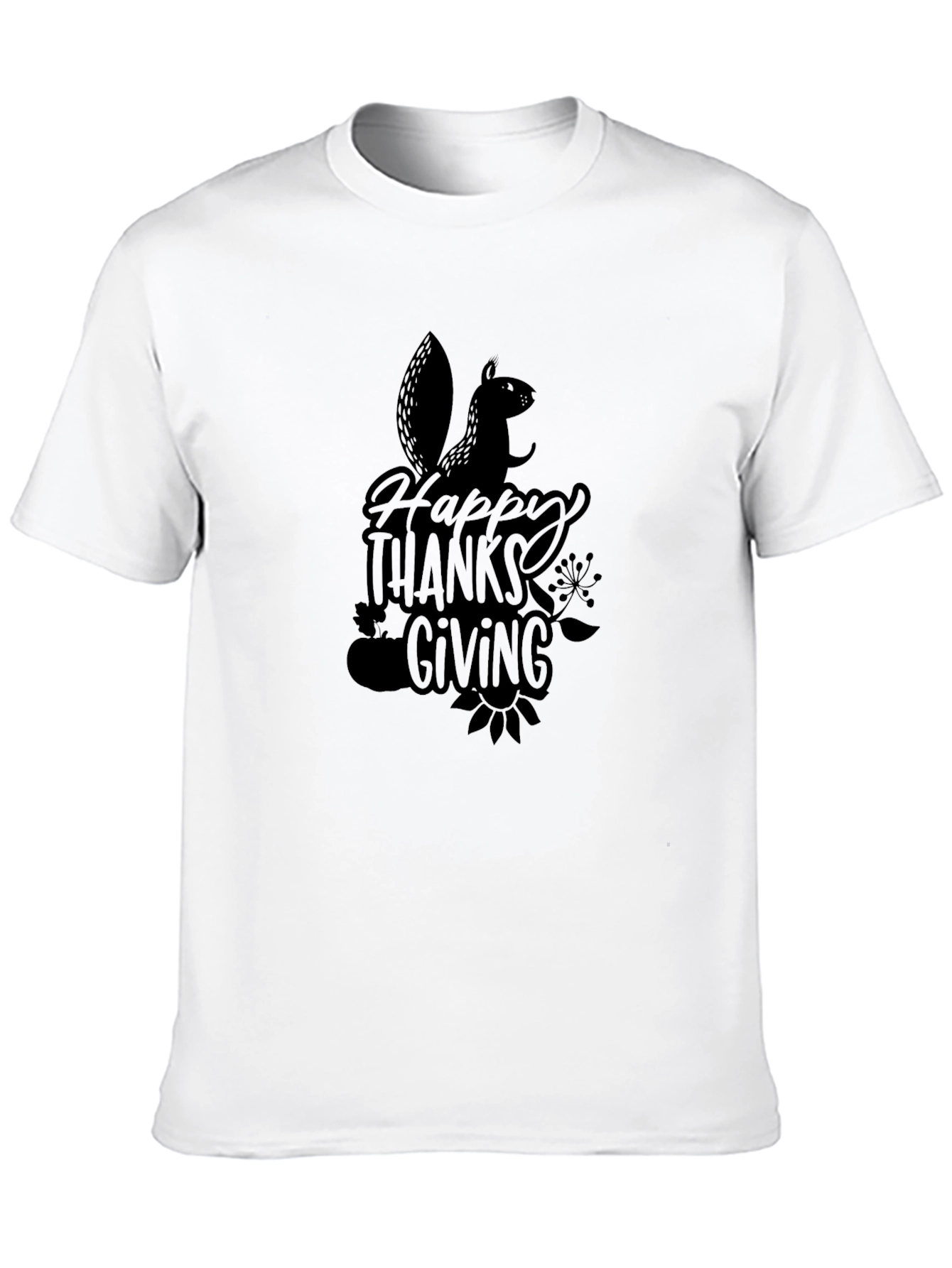 Happy Thanksgiving Squirrel T-Shirt