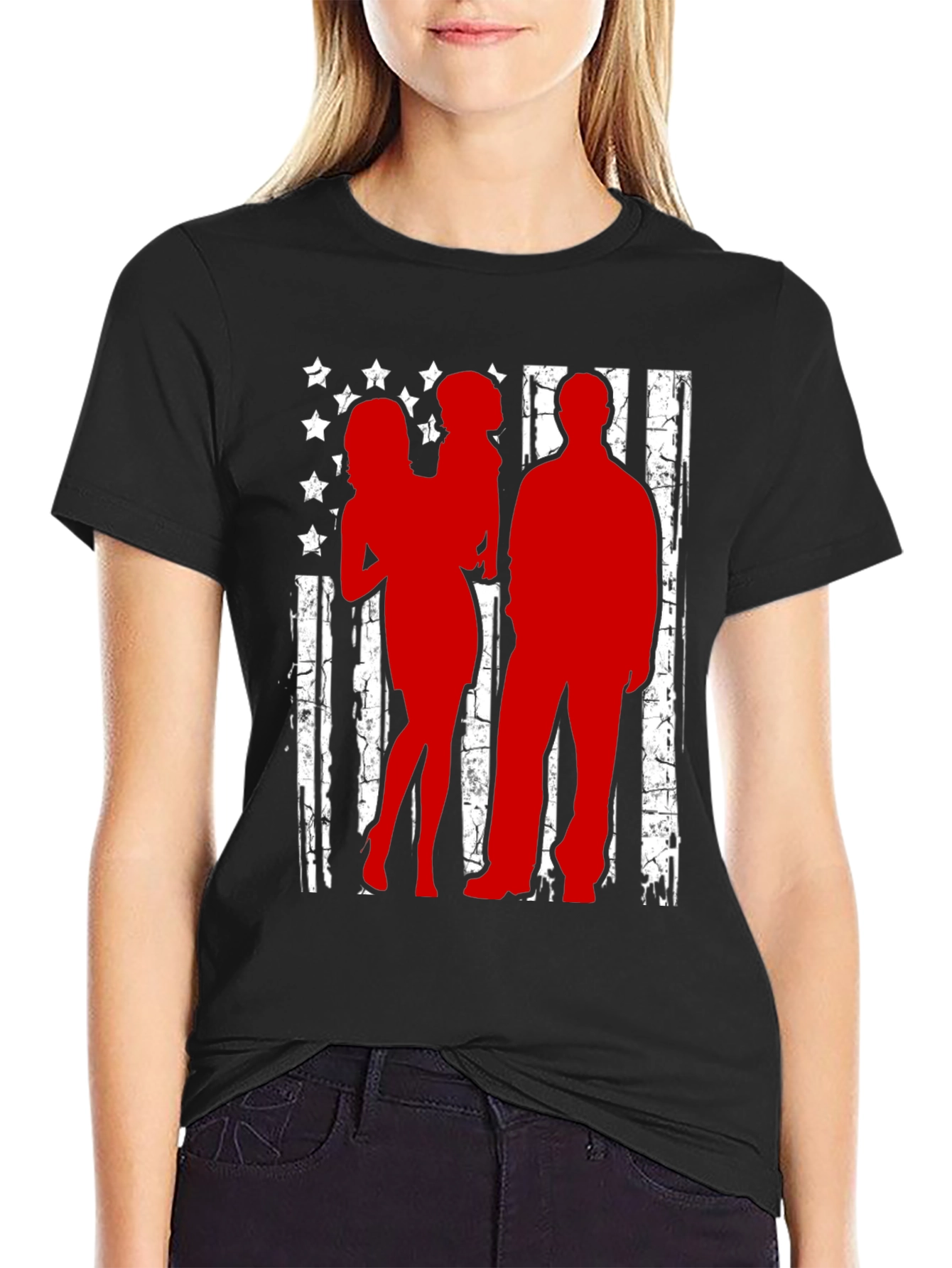 American Family Silhouette T-Shirt