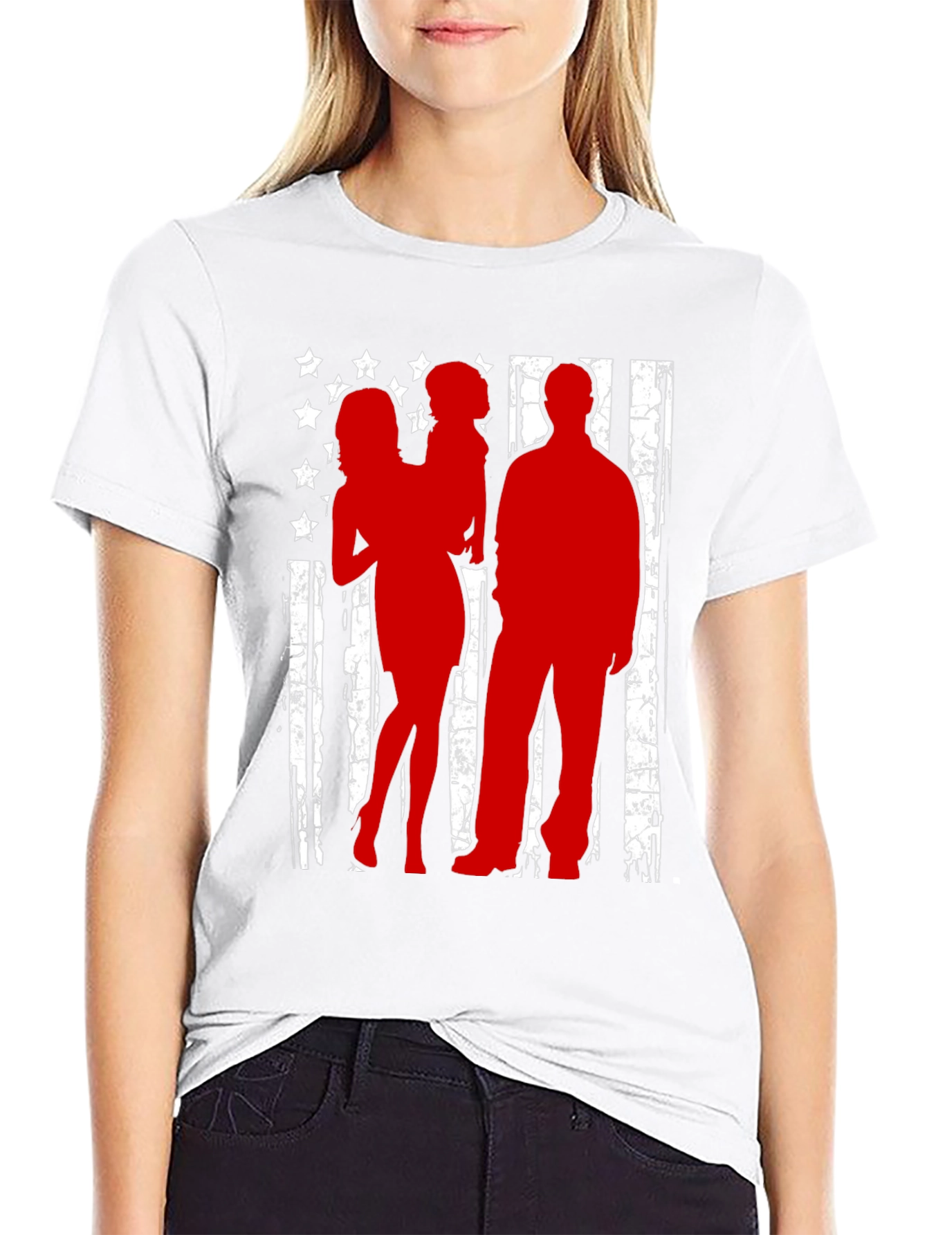 American Family Silhouette T-Shirt