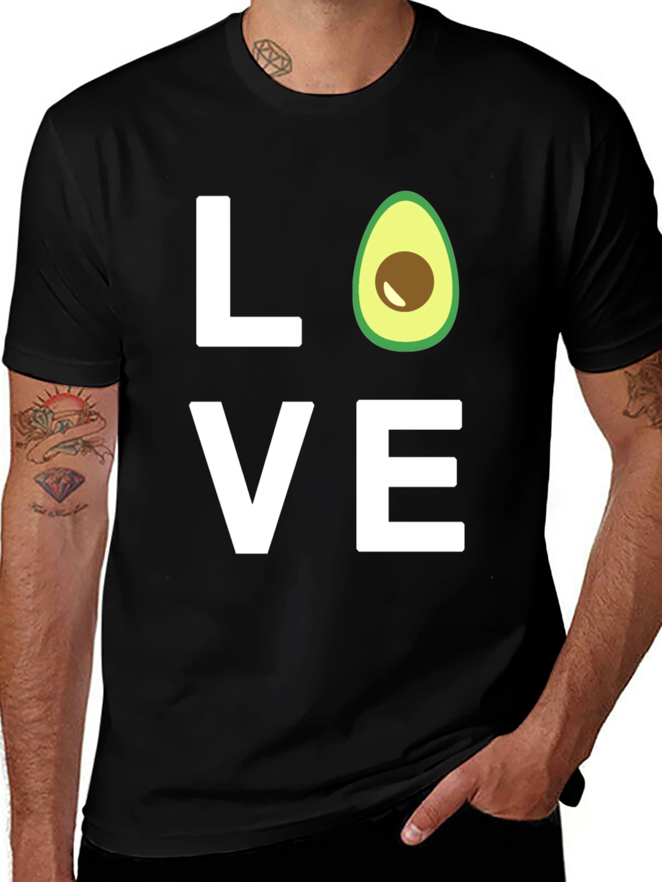 Avocado Love Graphic T-Shirt