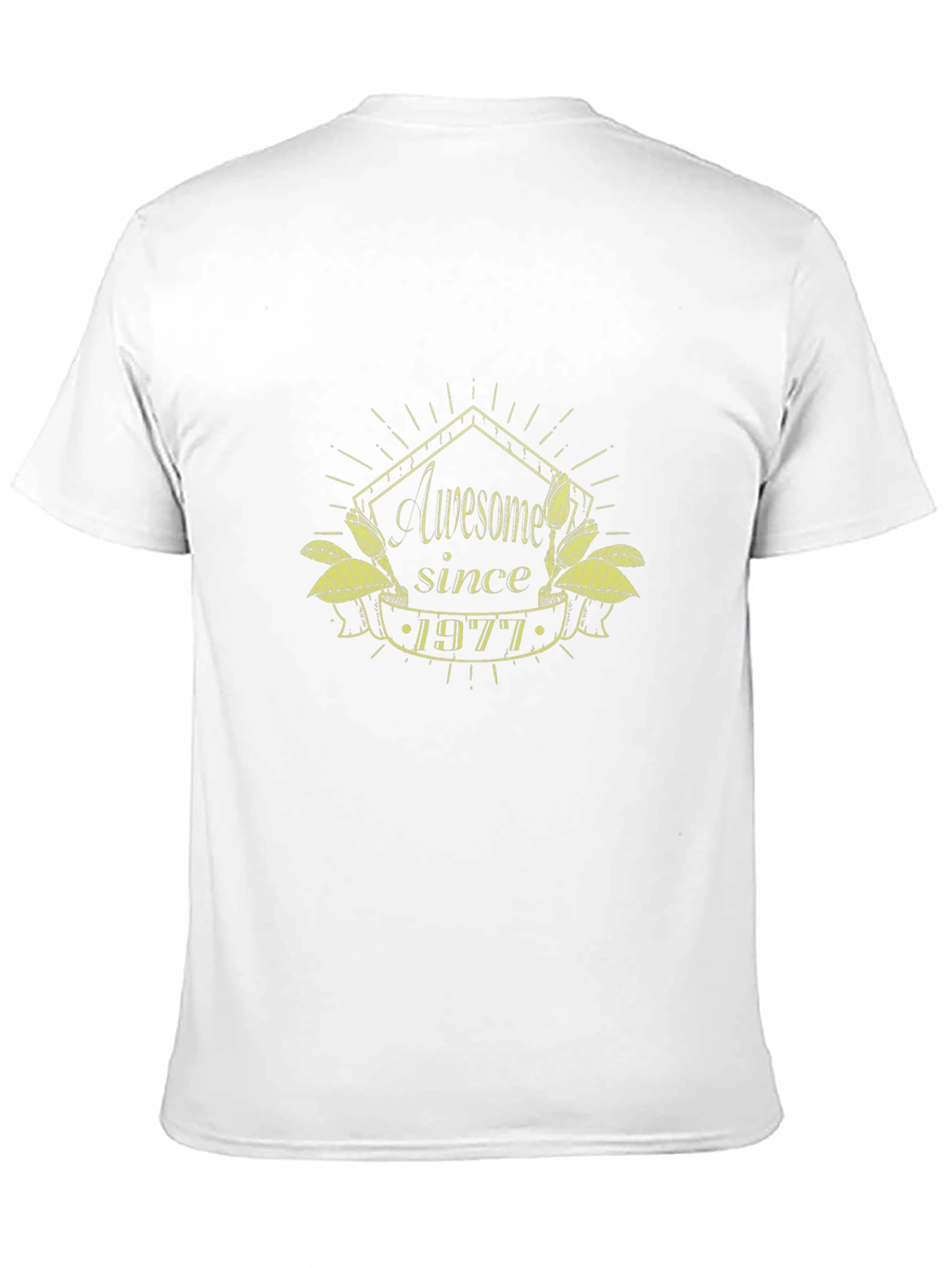 Awesome Since 1977 Black T-Shirt