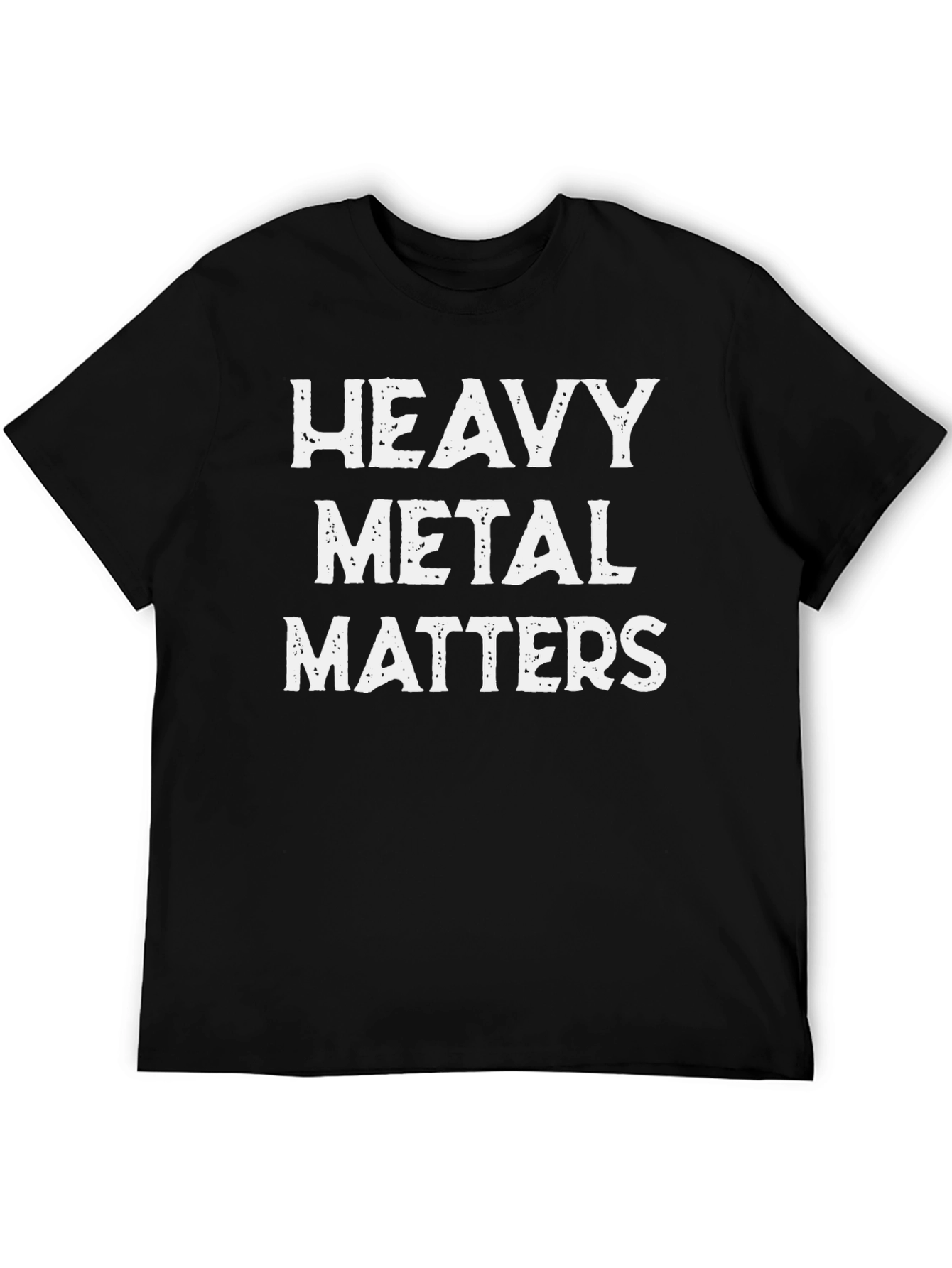 Heavy Metal Matters Black T-Shirt