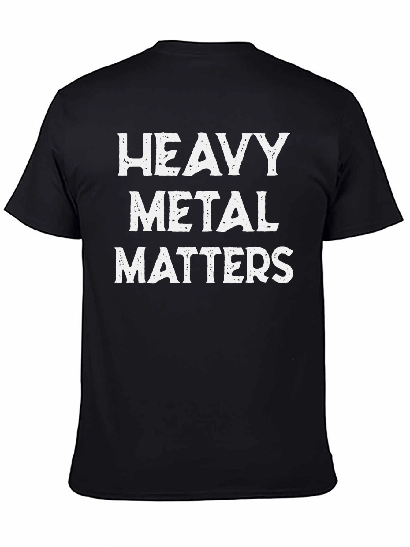 Heavy Metal Matters Black T-Shirt