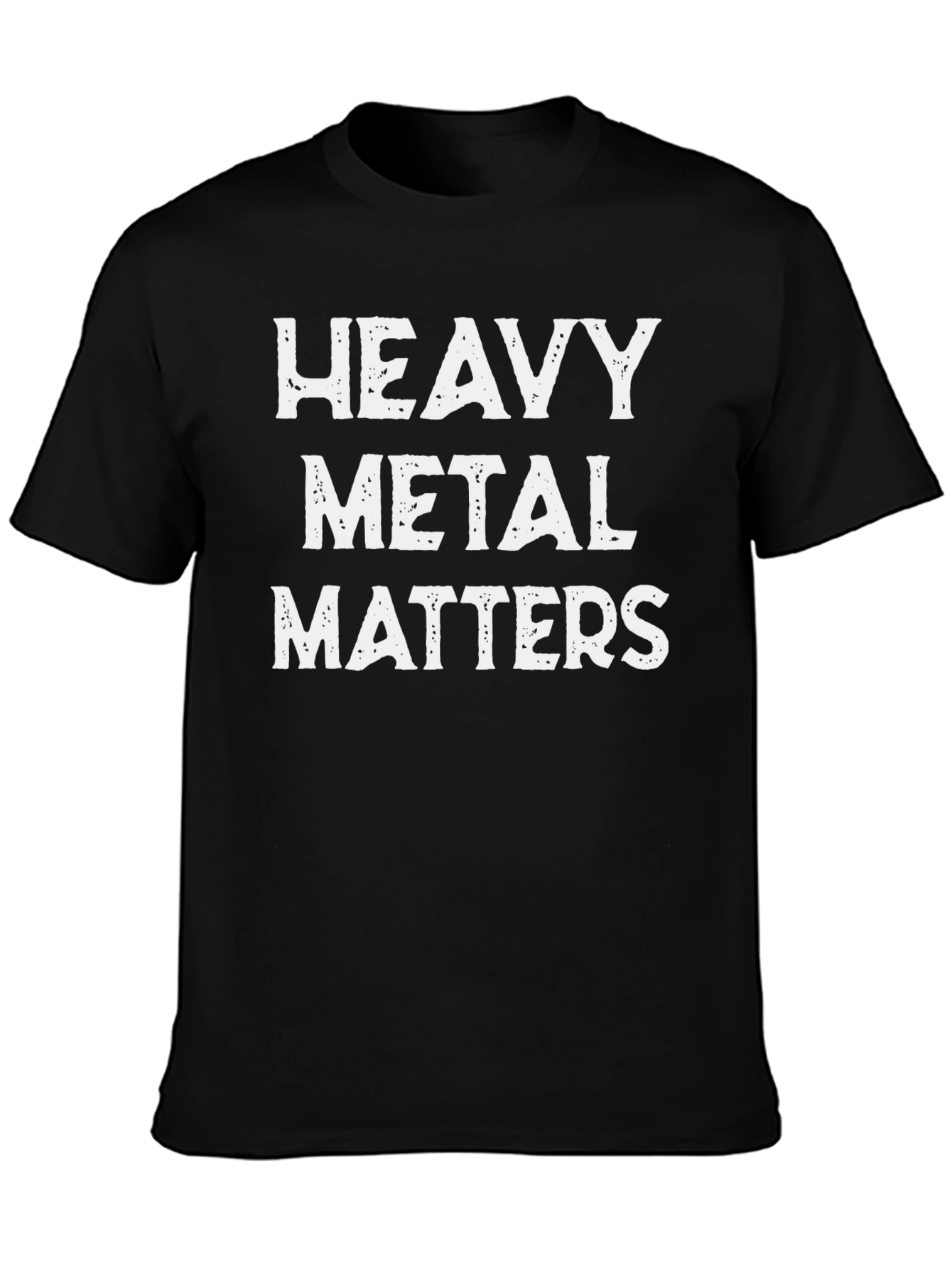 Heavy Metal Matters Black T-Shirt