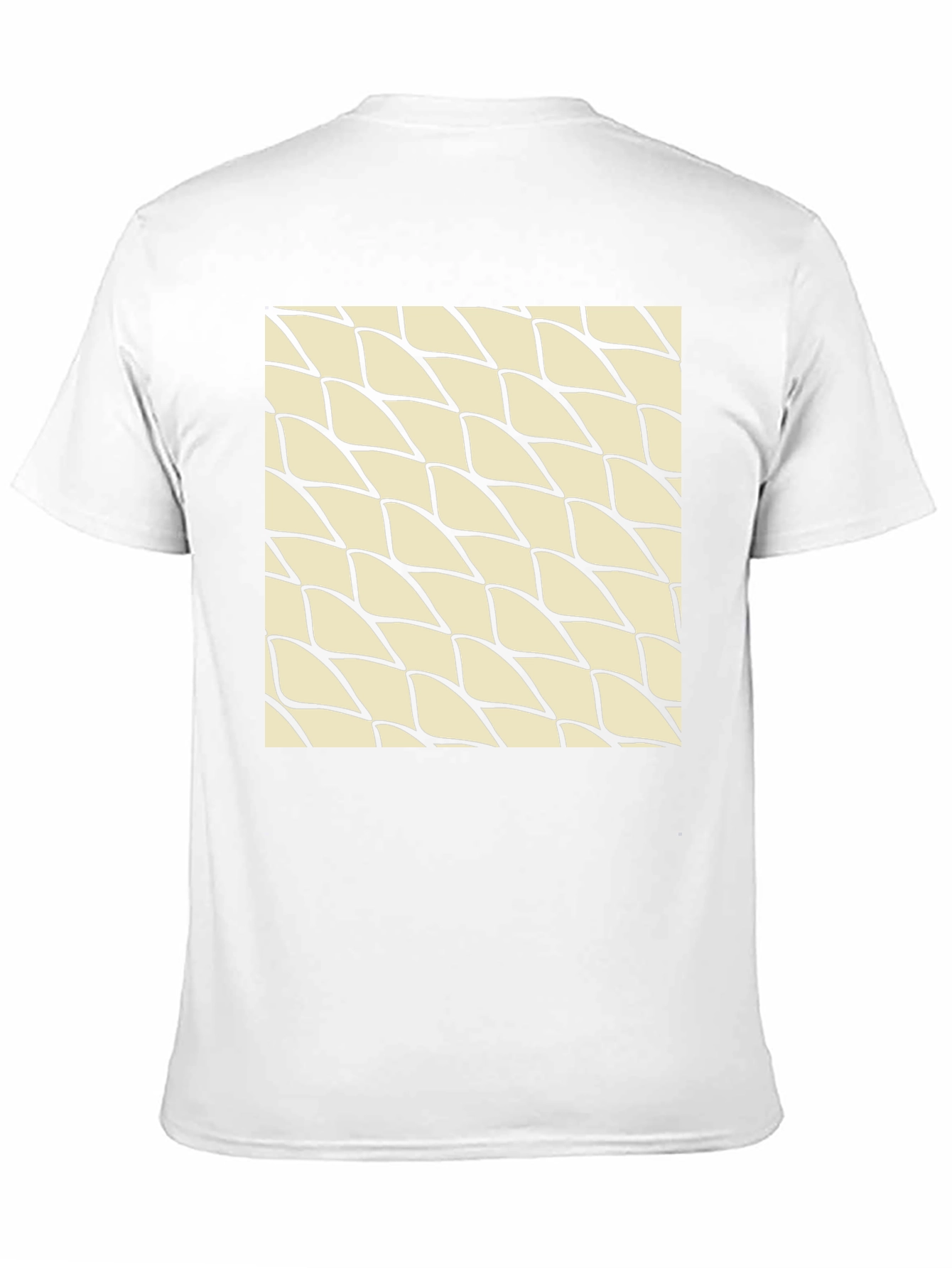 Abstract Pattern Black T-Shirt