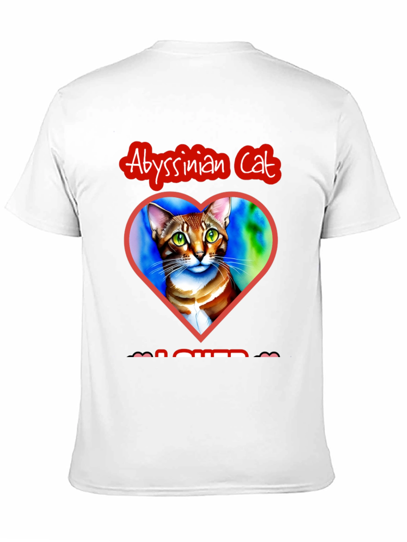 Abyssinian Cat Lover T-Shirt