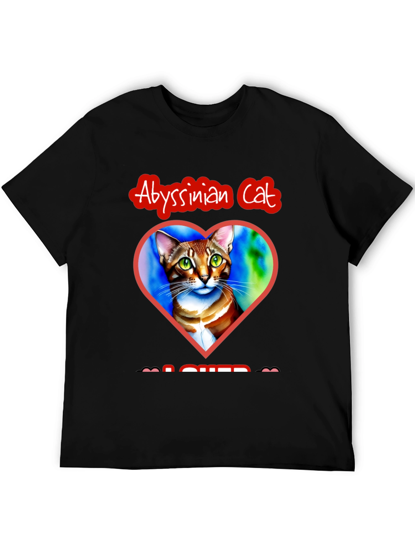 Abyssinian Cat Lover T-Shirt