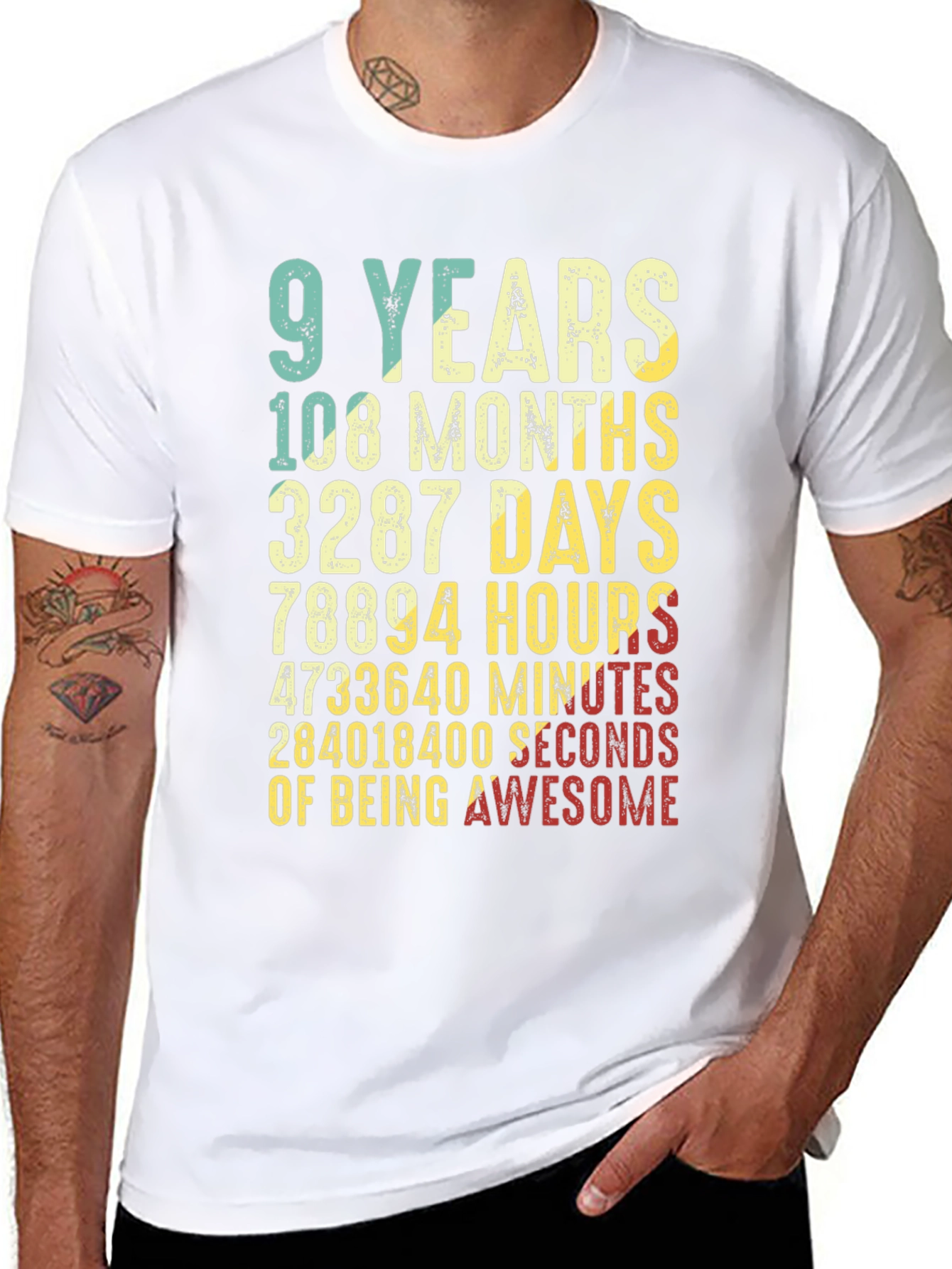 9th Birthday Awesome T-Shirt
