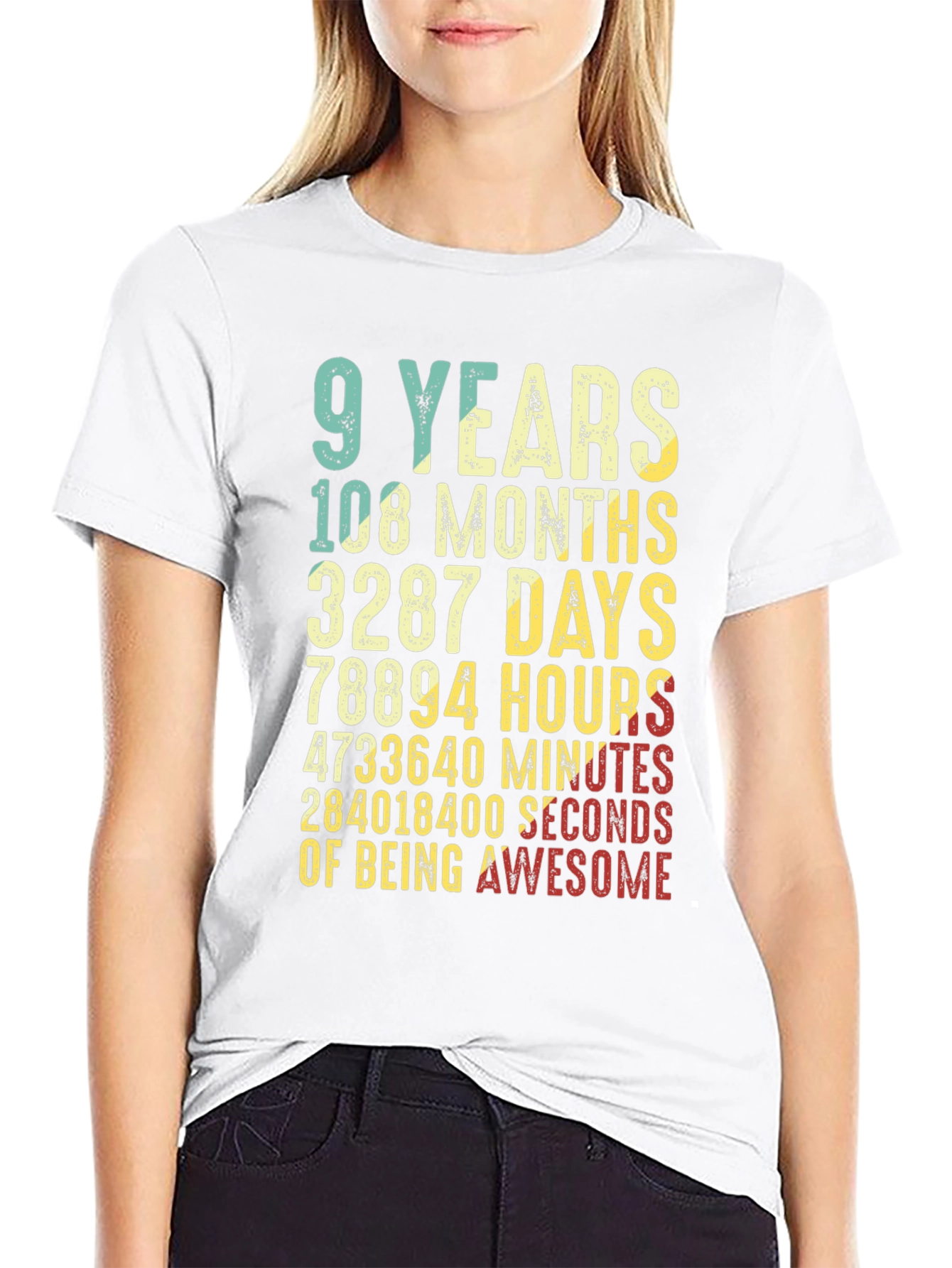 9th Birthday Awesome T-Shirt