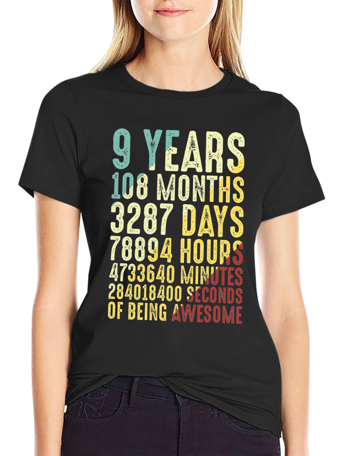 9th Birthday Awesome T-Shirt