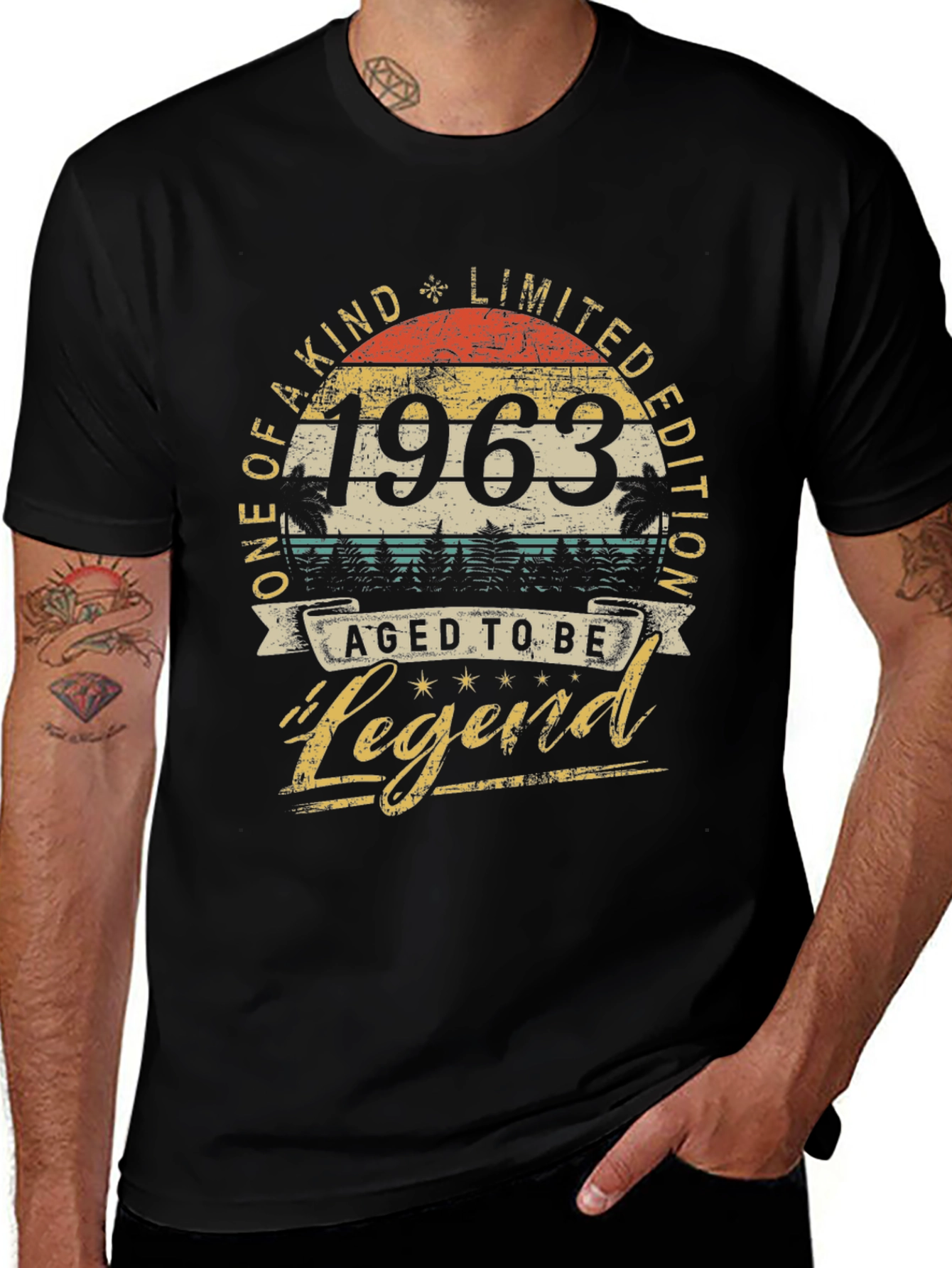 Aged to Be Legend 1963 Graphic T-Shirt