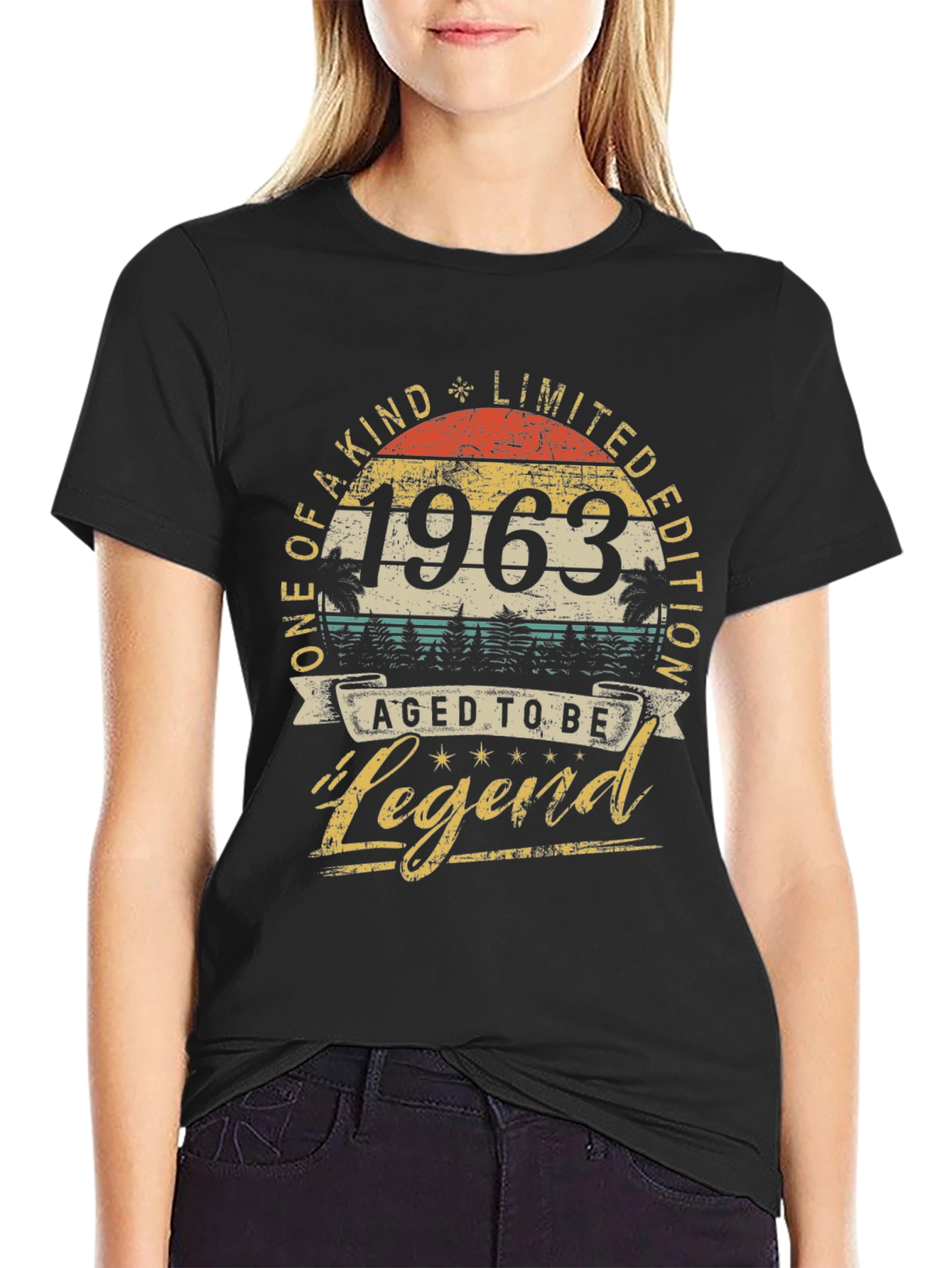 Aged to Be Legend 1963 Graphic T-Shirt