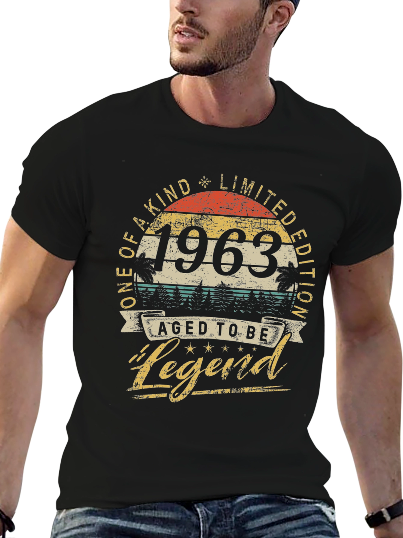 Aged to Be Legend 1963 Graphic T-Shirt