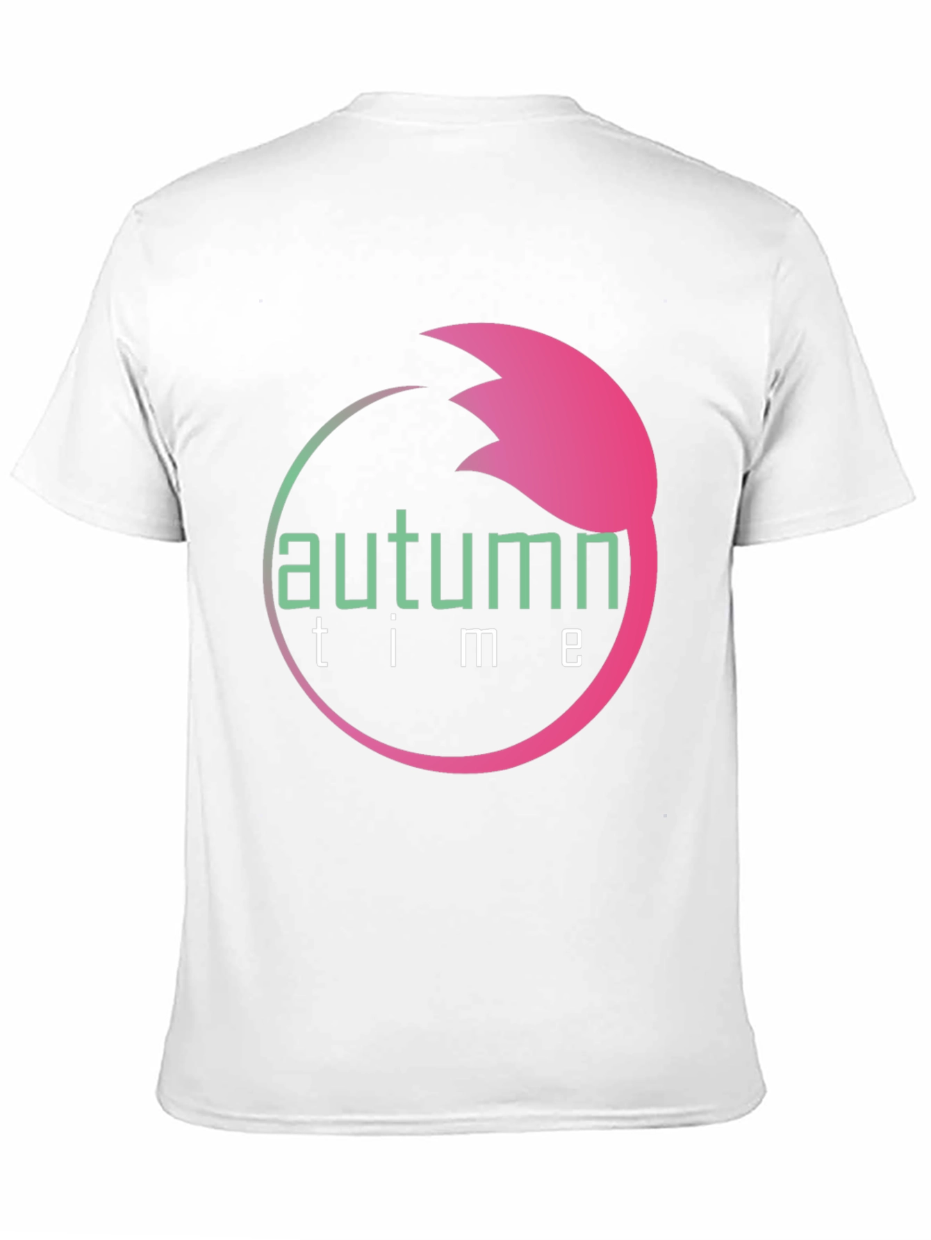 Autumn Time Black T-Shirt