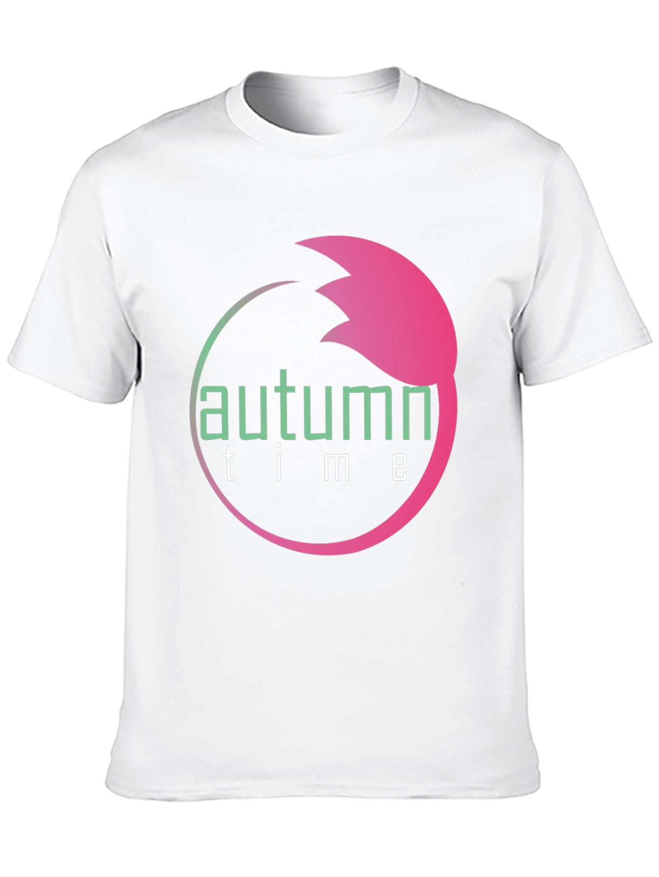 Autumn Time Black T-Shirt