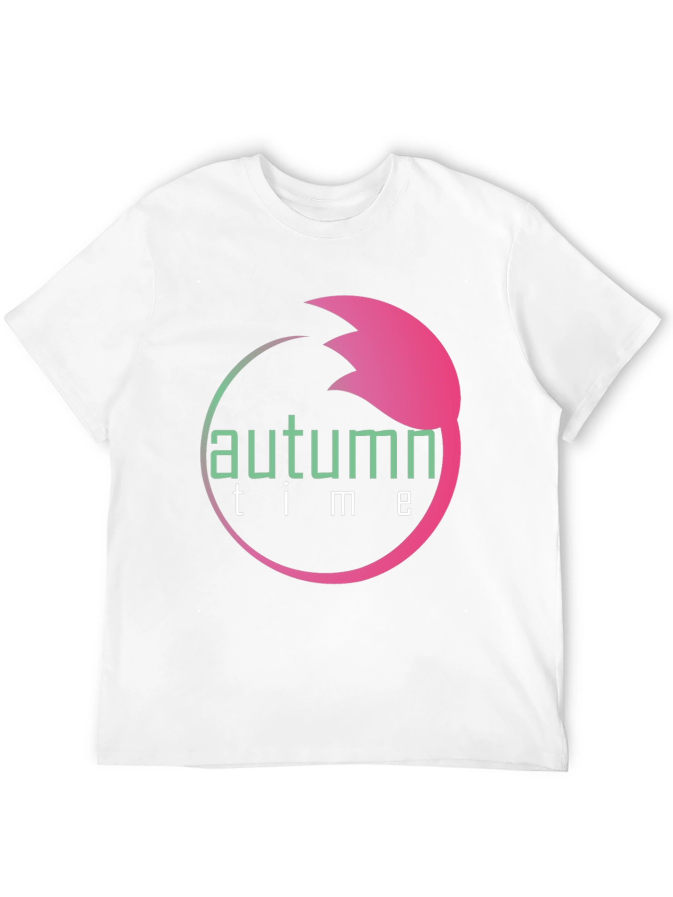 Autumn Time Black T-Shirt