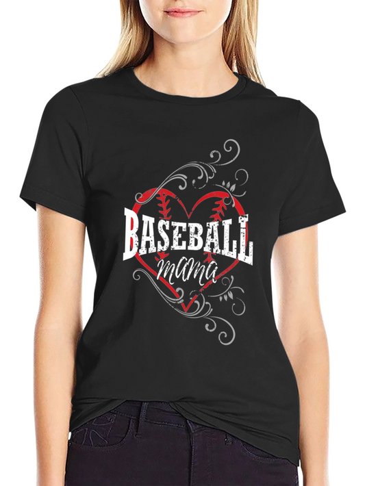 Baseball Mama Graphic Tee - Perfect for Game Day!