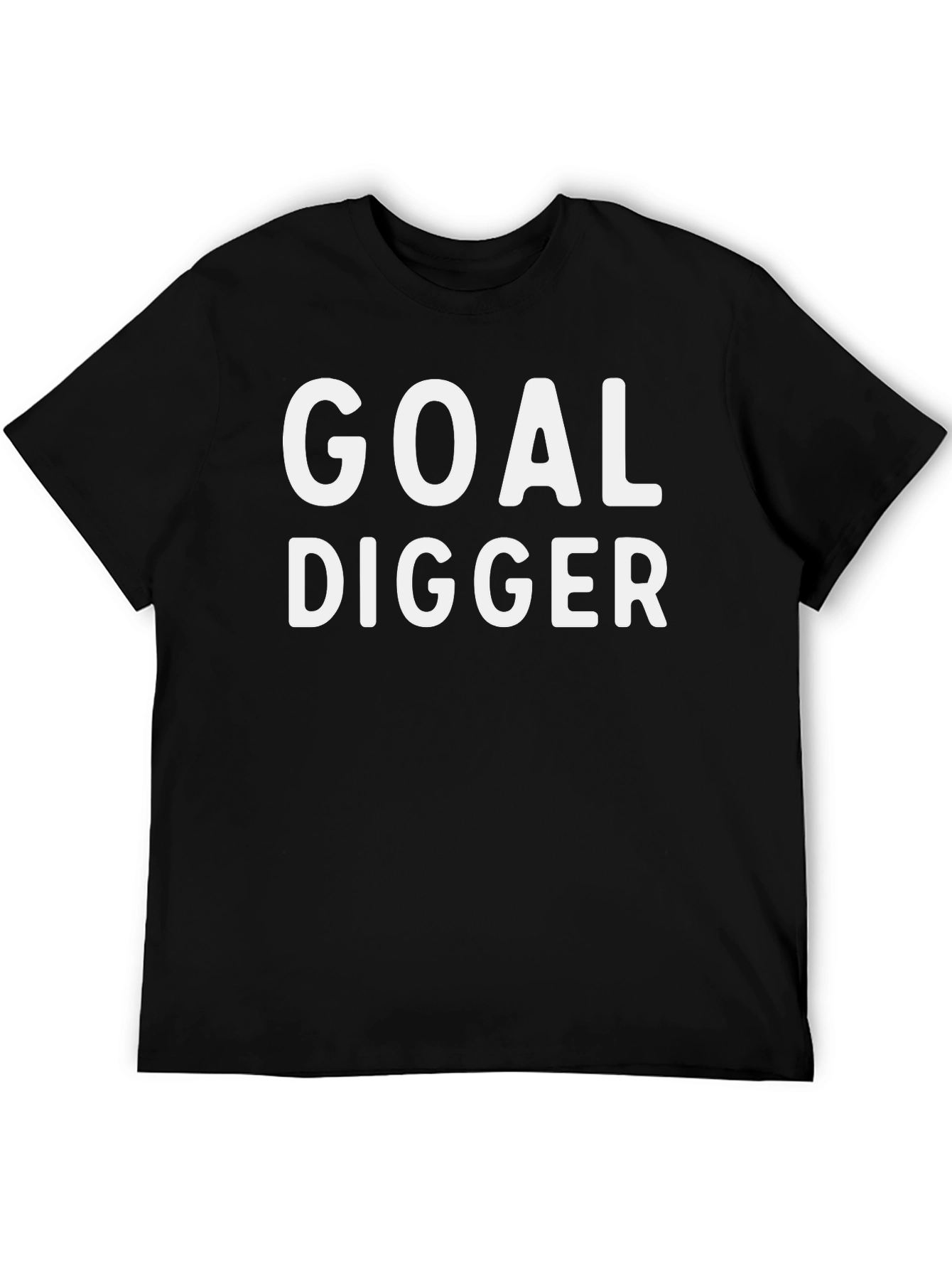 Goal Digger Black Graphic Tee