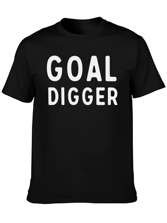 Goal Digger Black Graphic Tee