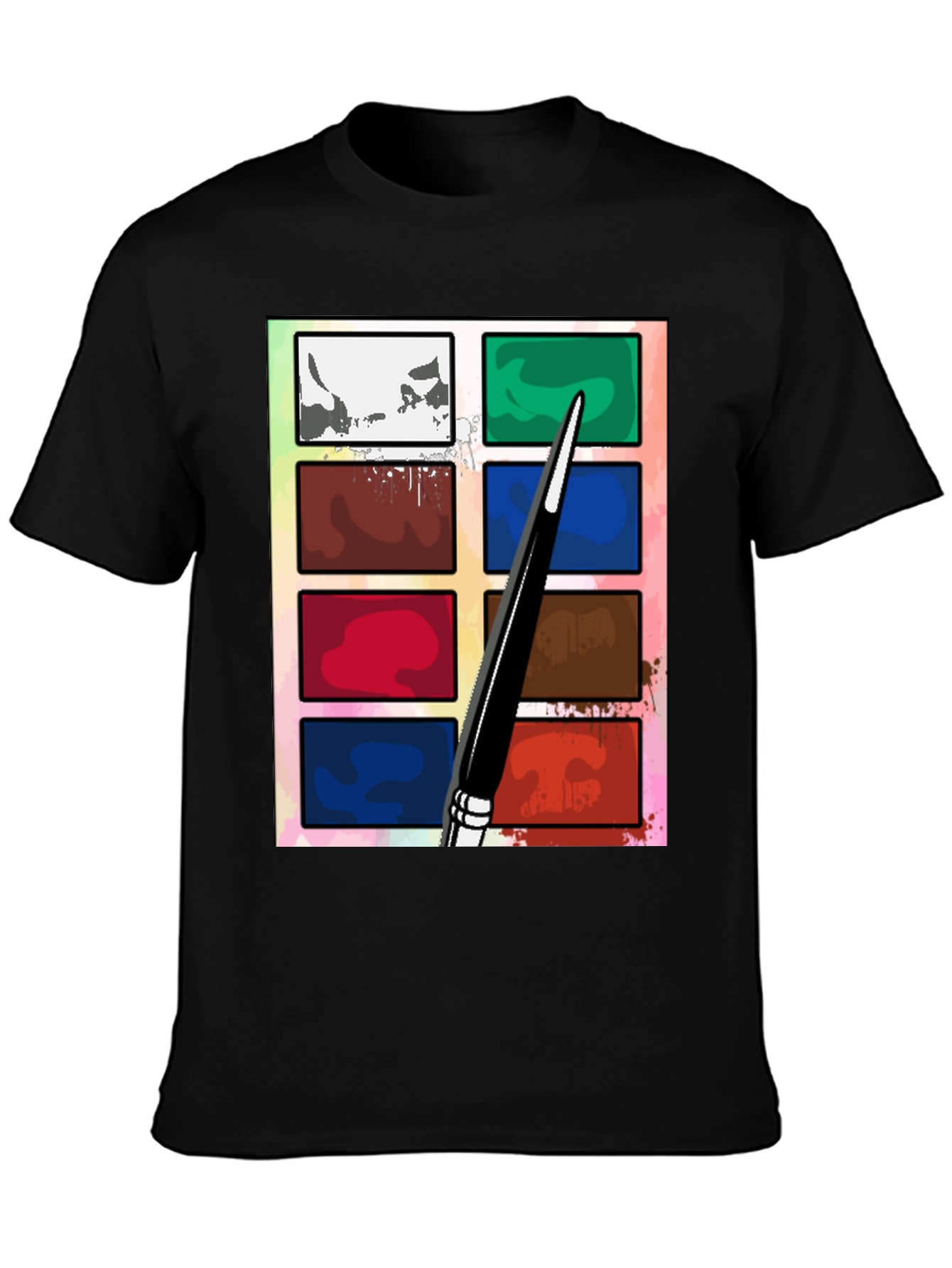 Artist Paint Palette T-Shirt - Creative Style
