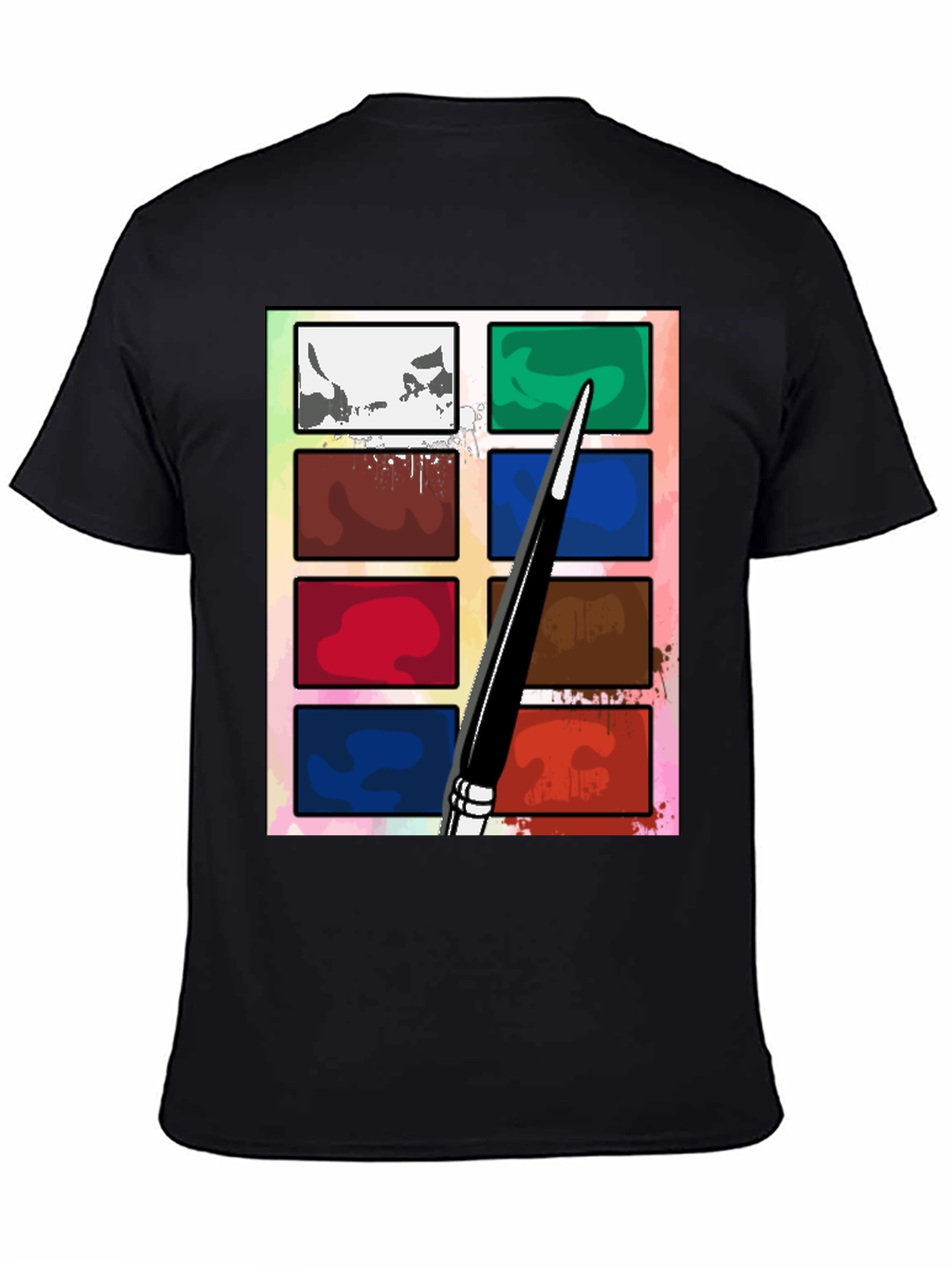Artist Paint Palette T-Shirt - Creative Style