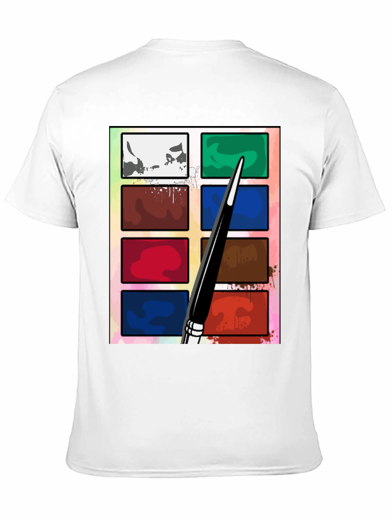 Artist Paint Palette T-Shirt - Creative Style