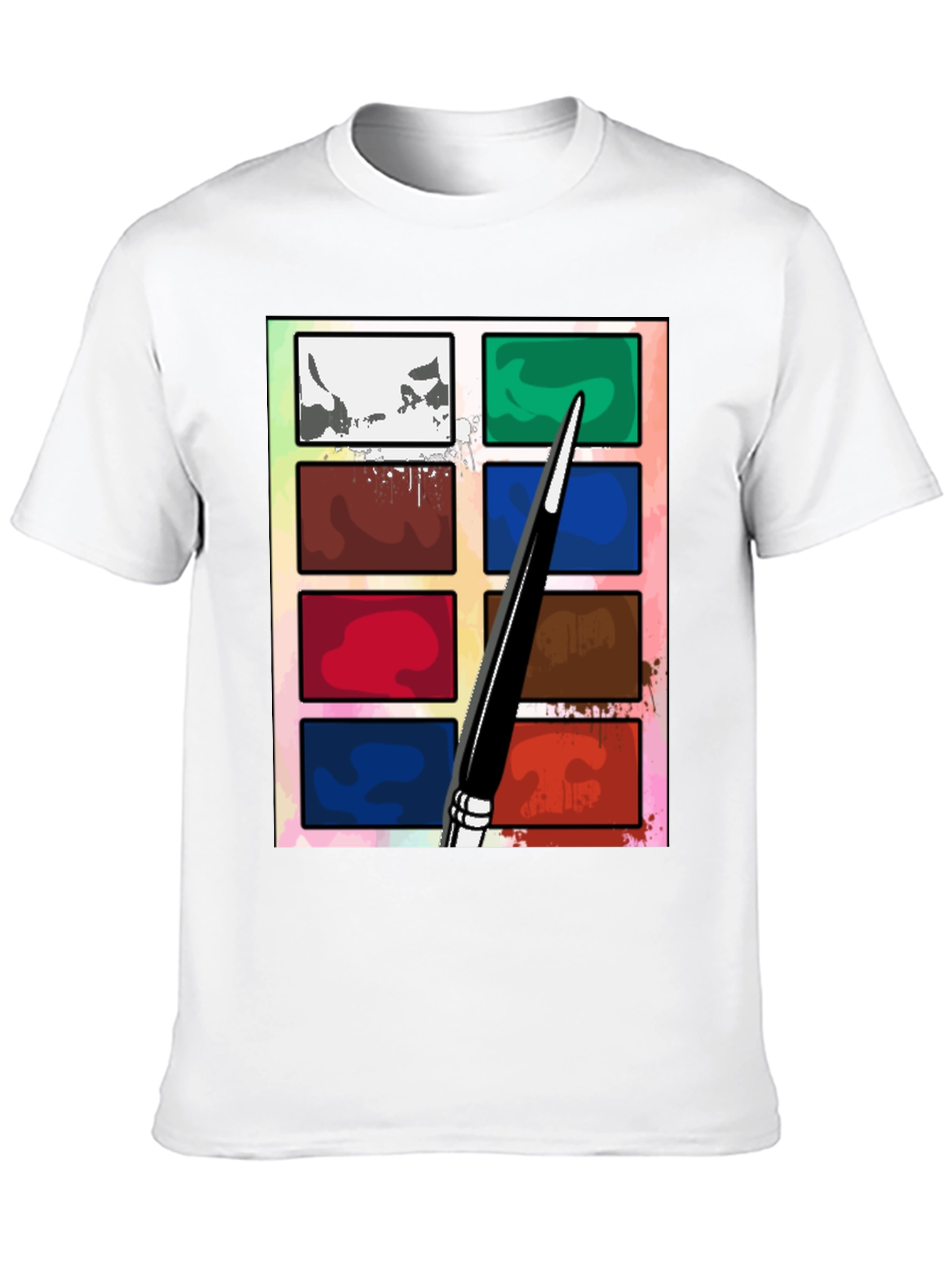 Artist Paint Palette T-Shirt - Creative Style