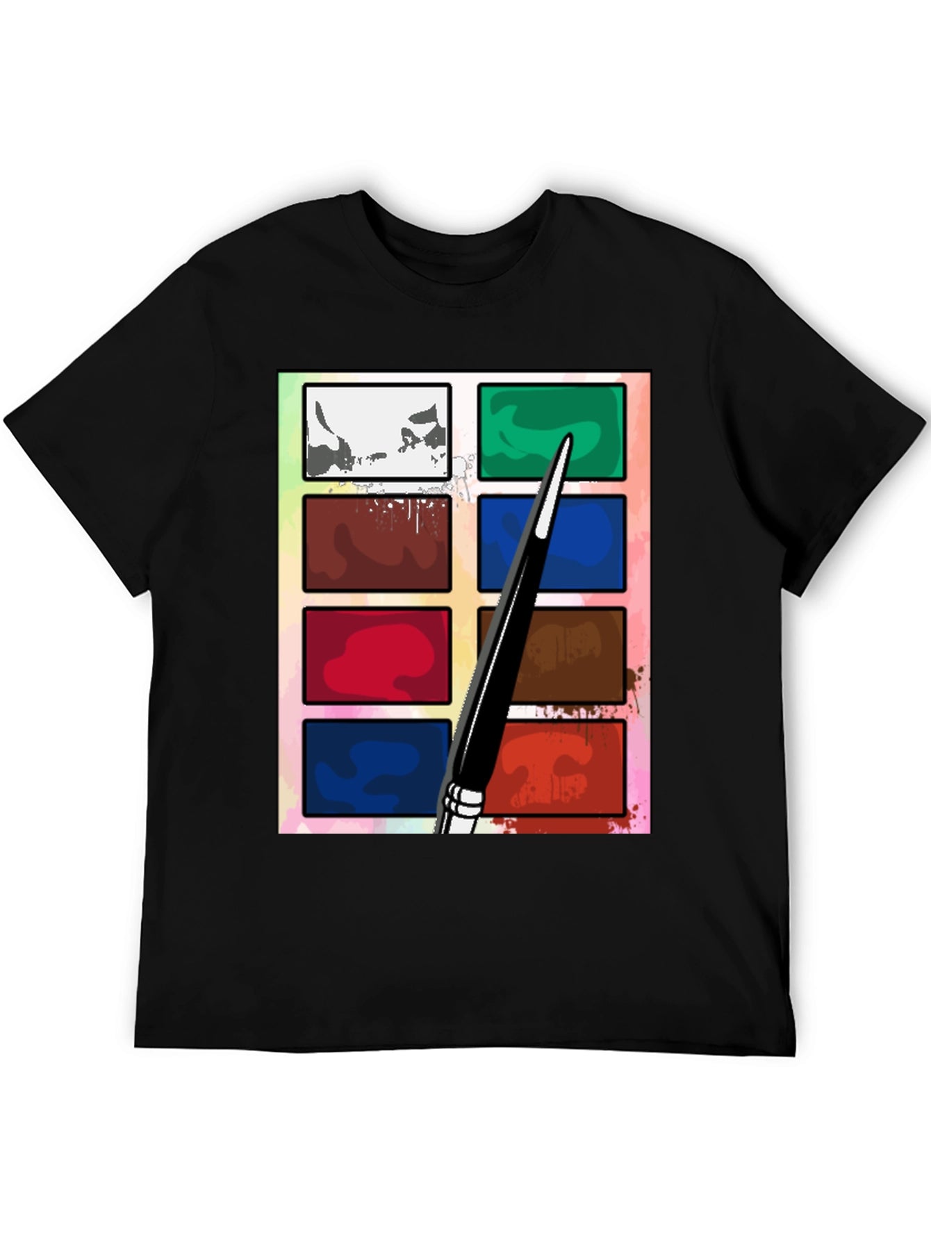 Artist Paint Palette T-Shirt - Creative Style