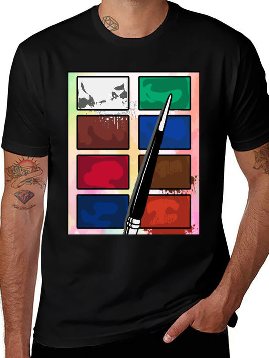 Artist Paint Palette T-Shirt - Creative Style
