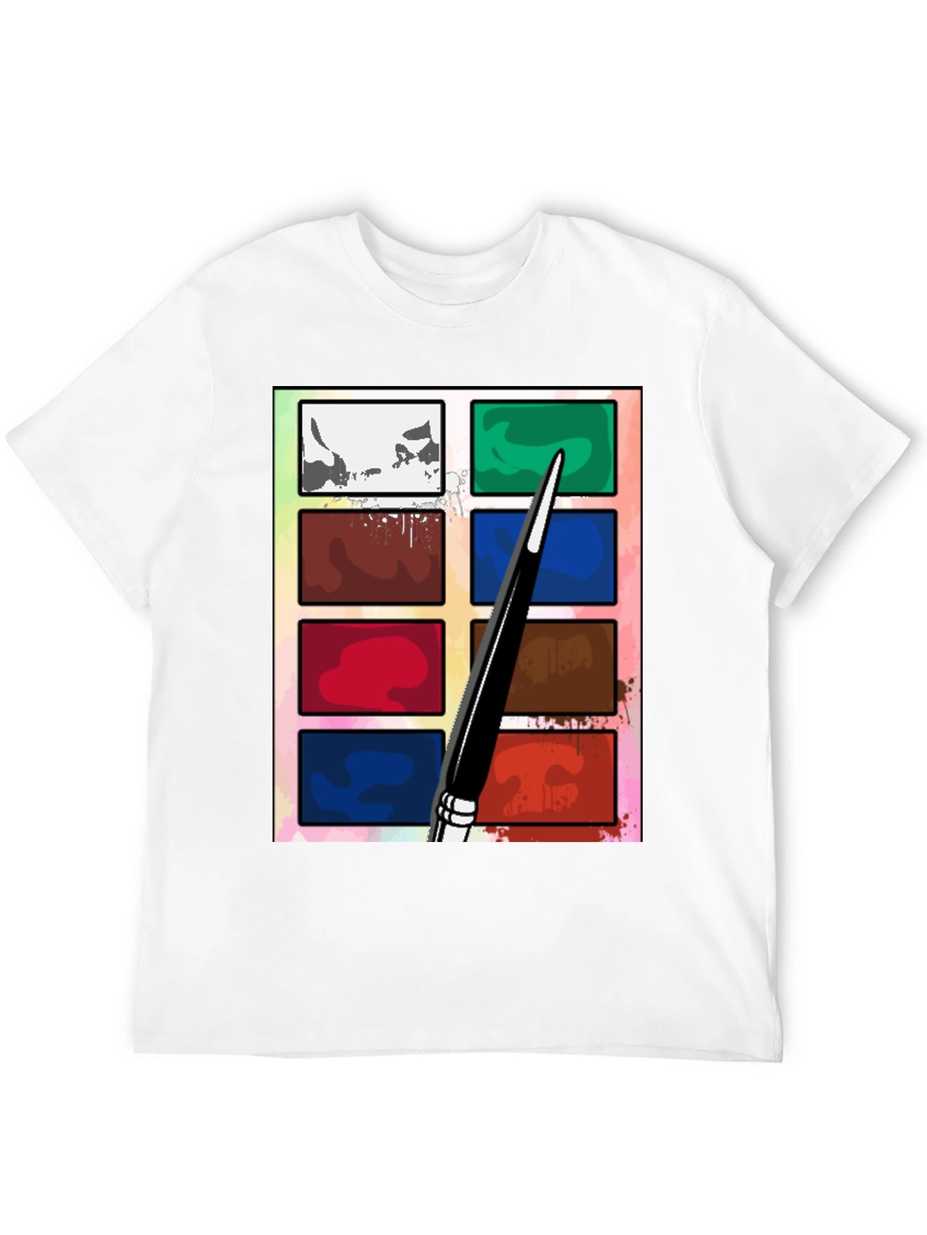 Artist Paint Palette T-Shirt - Creative Style