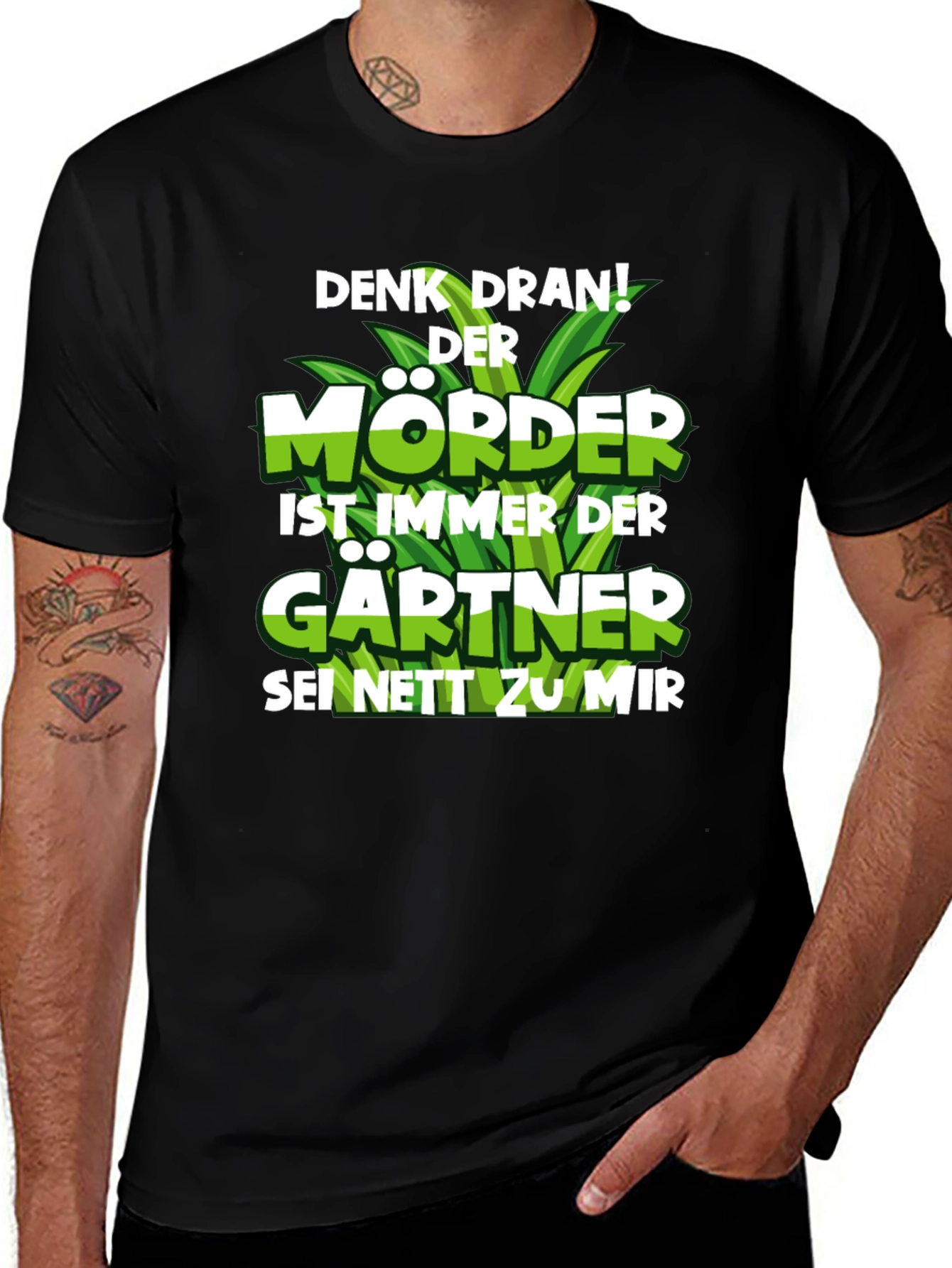 Gardener T-Shirt - Be Nice To Me
