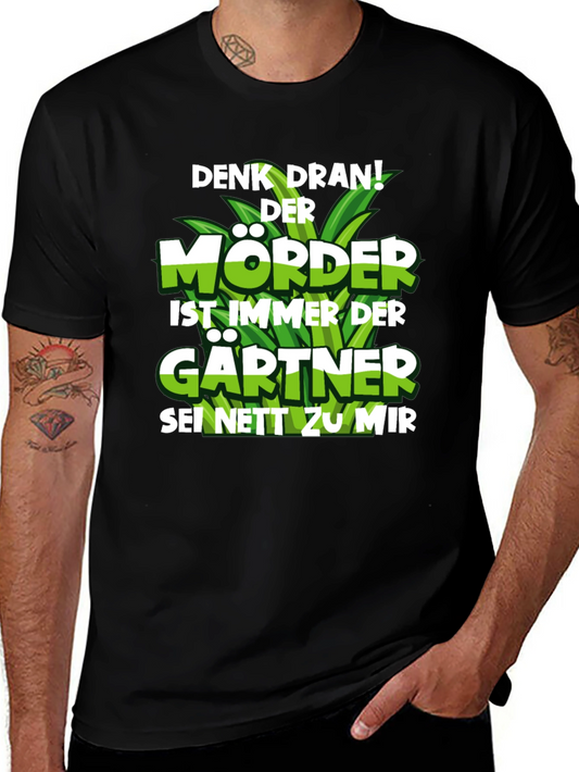 Gardener T-Shirt - Be Nice To Me