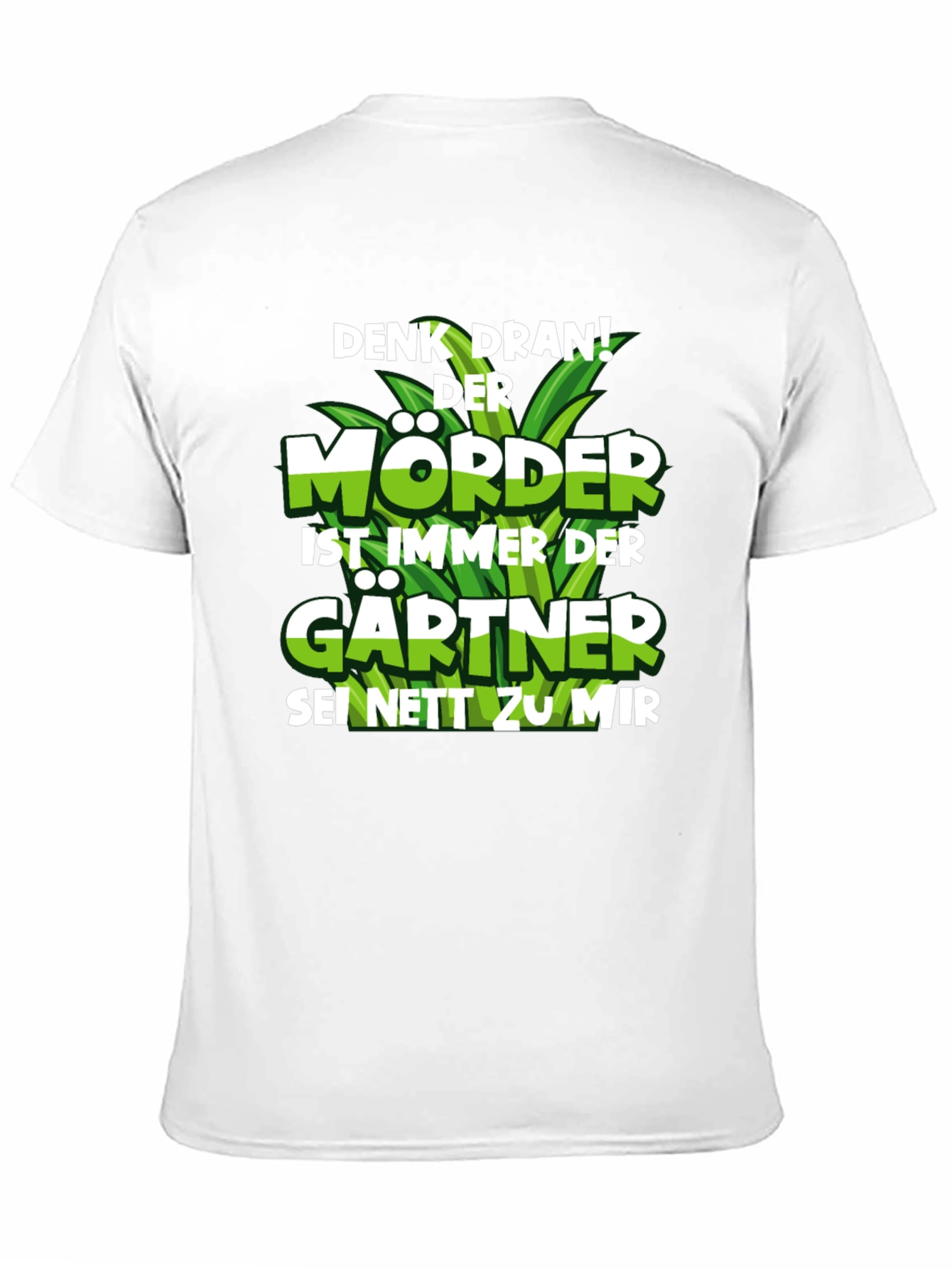 Gardener T-Shirt - Be Nice To Me