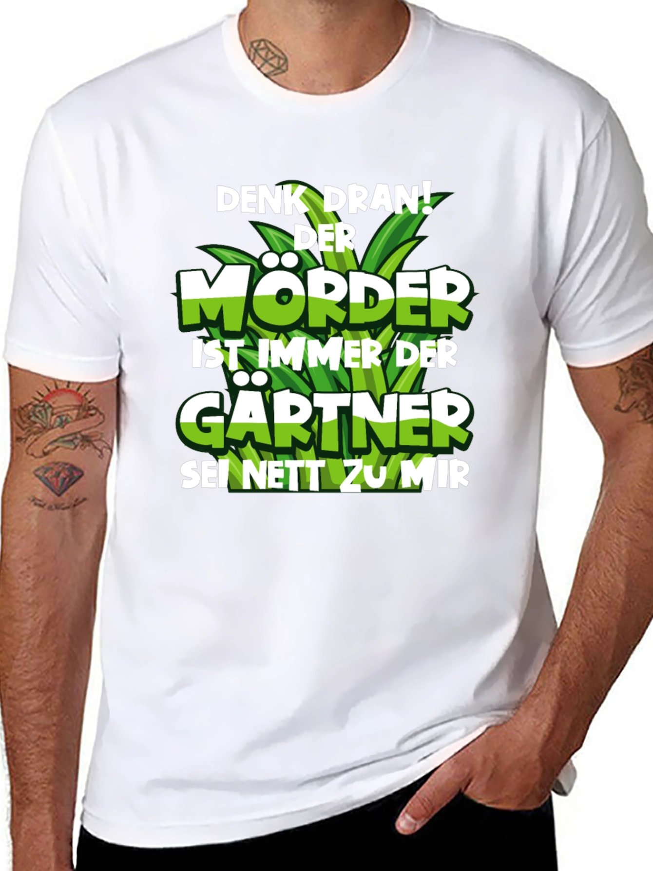 Gardener T-Shirt - Be Nice To Me