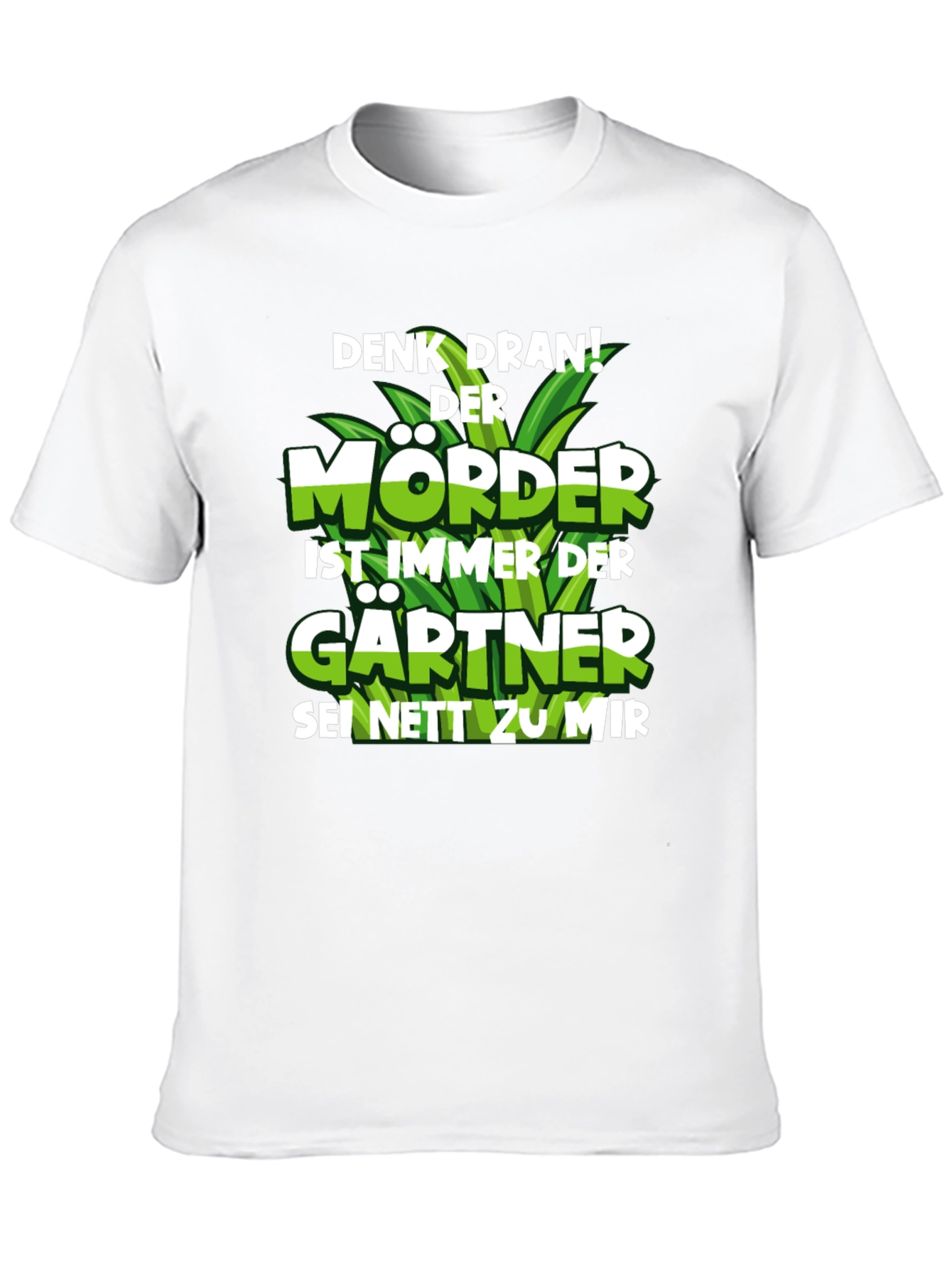 Gardener T-Shirt - Be Nice To Me