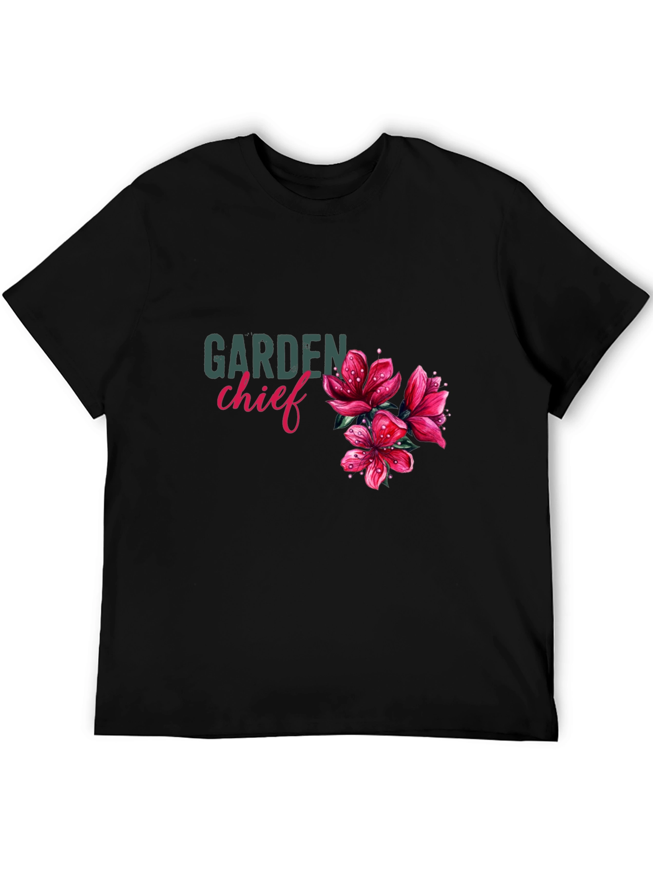 Garden Chief T-Shirt - Floral Design