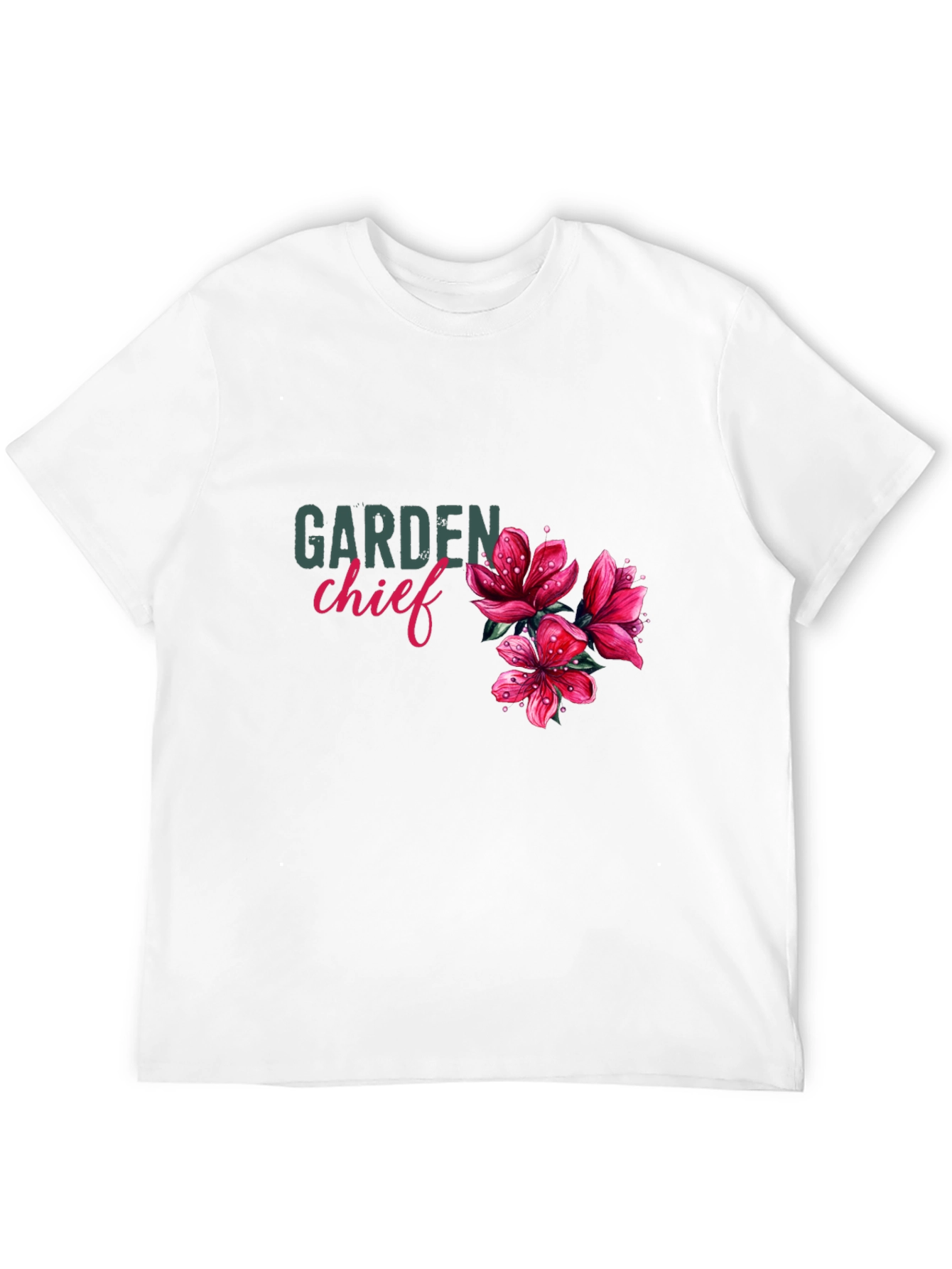 Garden Chief T-Shirt - Floral Design