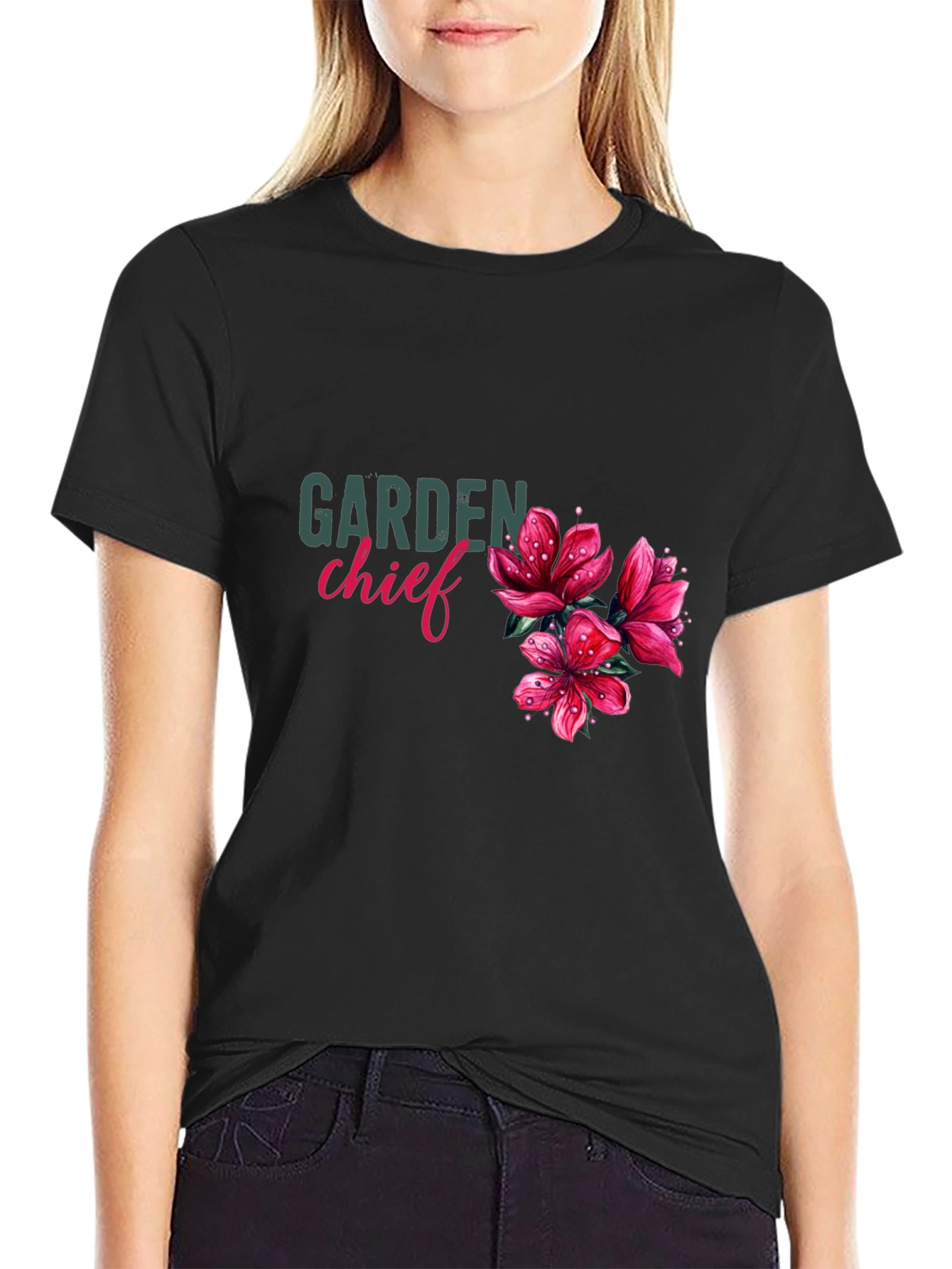 Garden Chief T-Shirt - Floral Design
