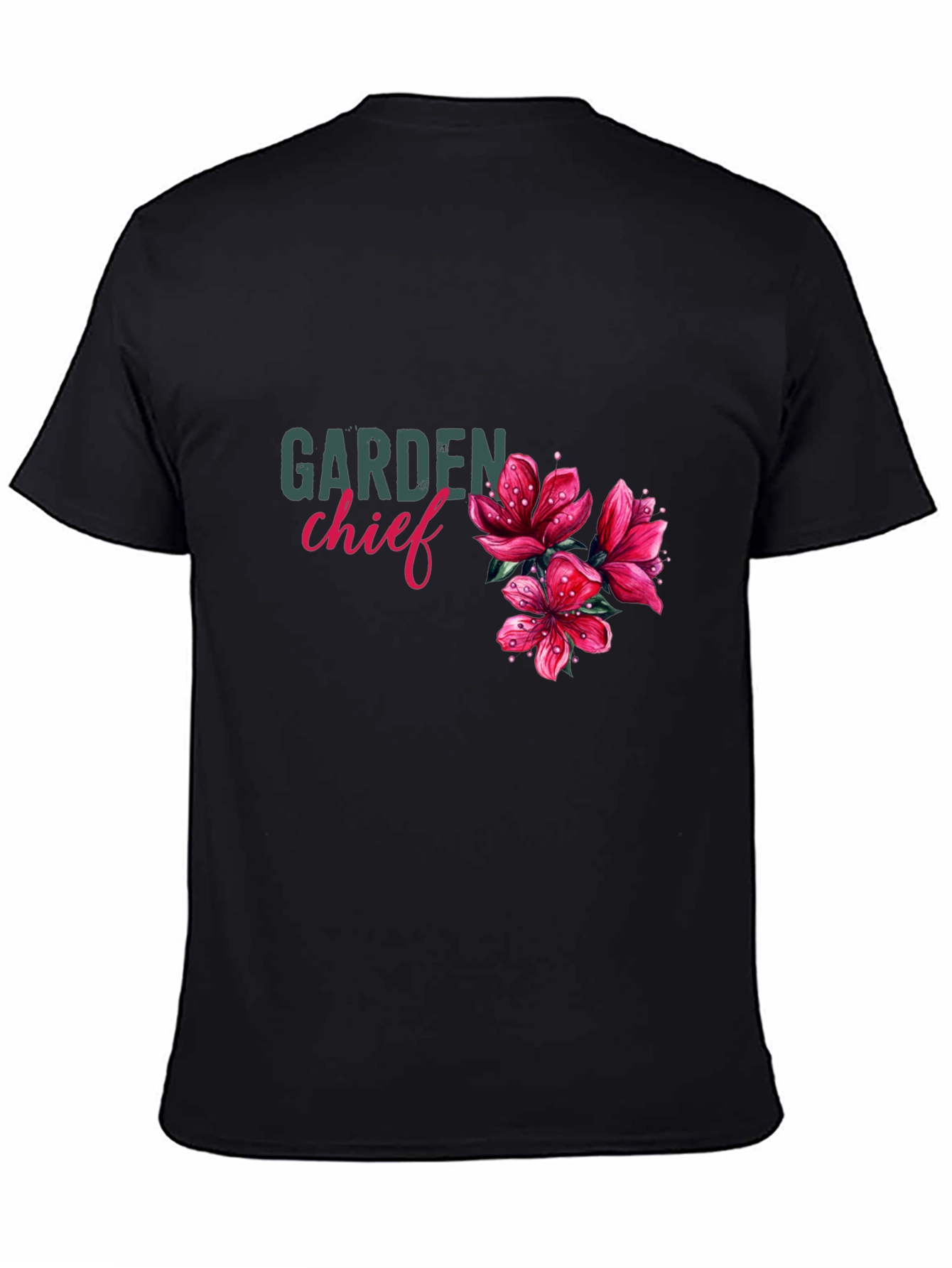 Garden Chief T-Shirt - Floral Design