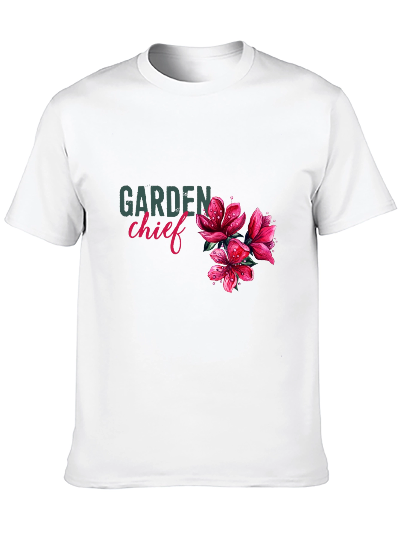 Garden Chief T-Shirt - Floral Design