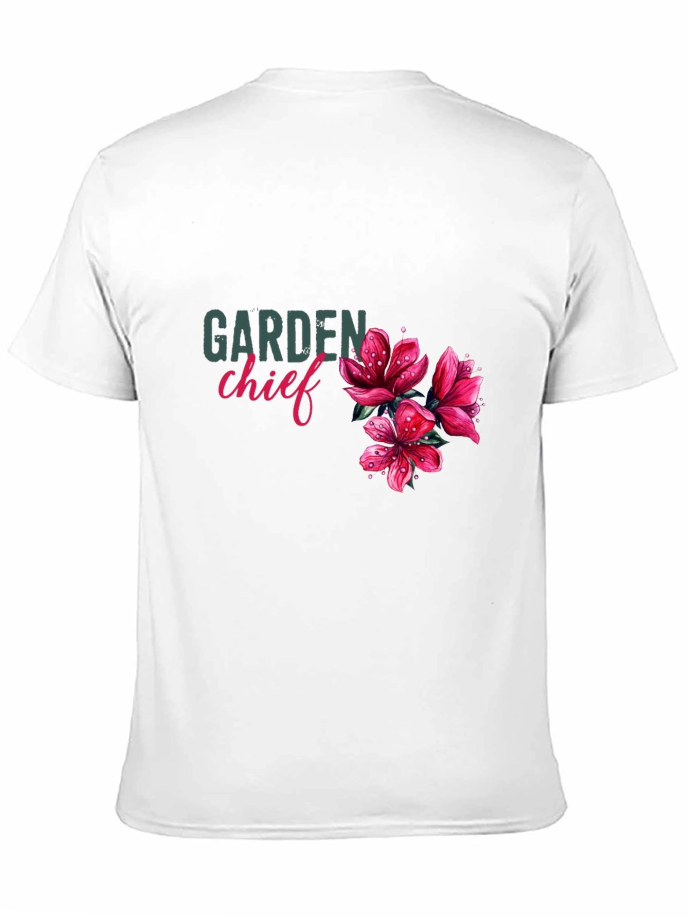 Garden Chief T-Shirt - Floral Design