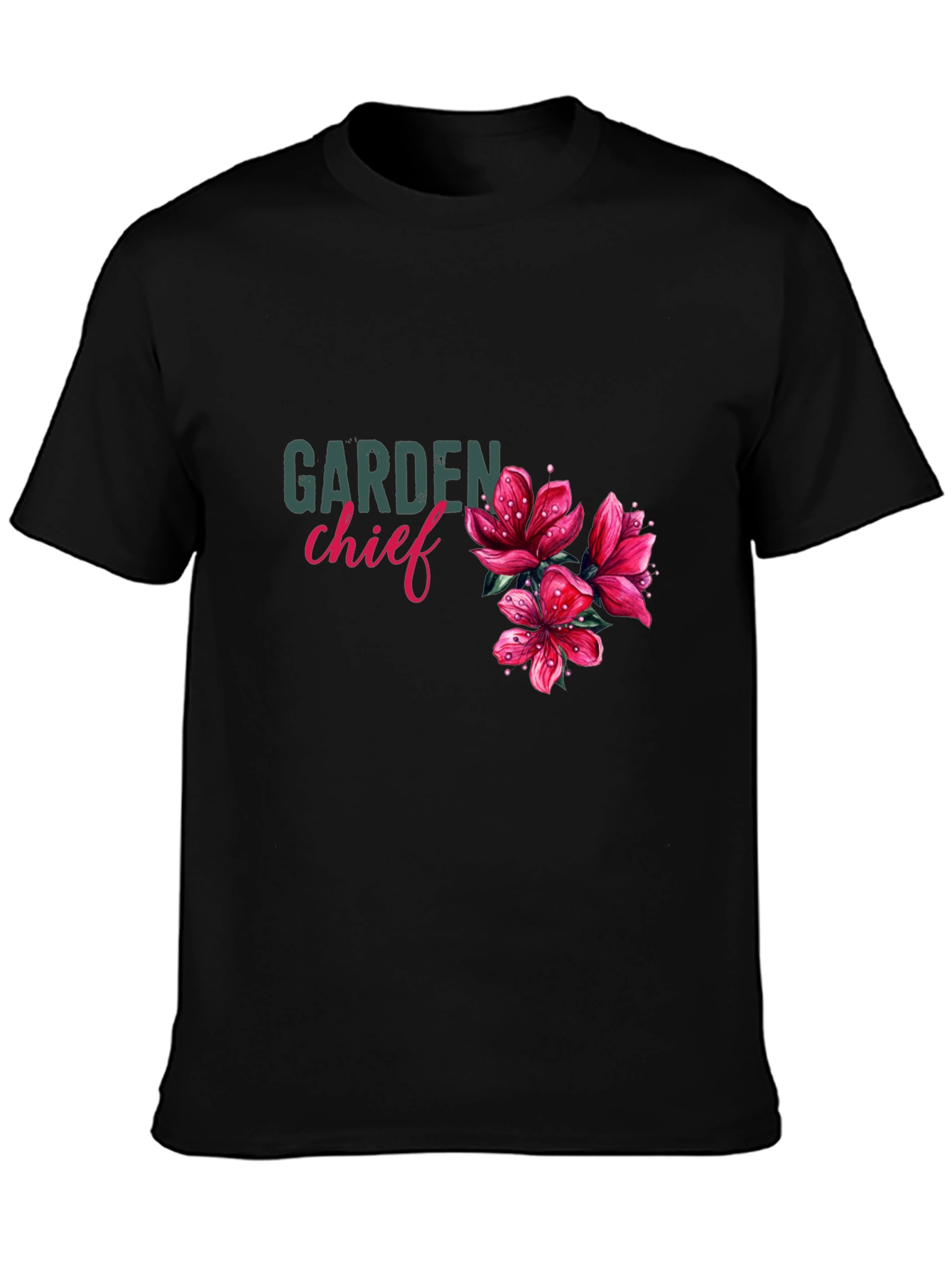 Garden Chief T-Shirt - Floral Design