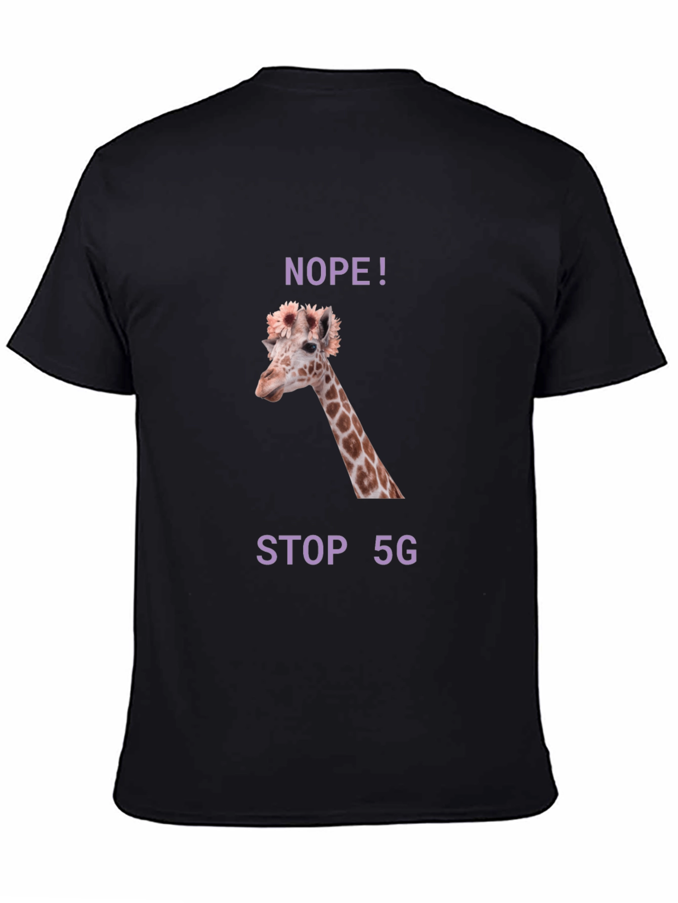 Giraffe NOPE! STOP 5G T-Shirt