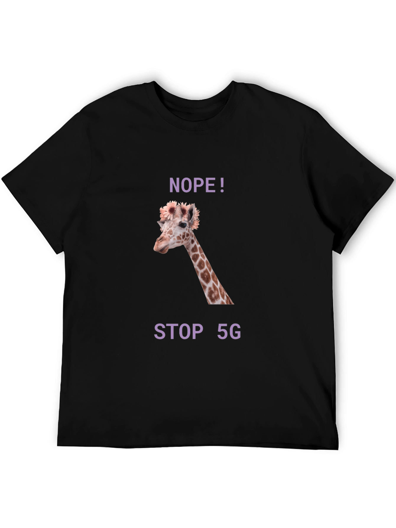 Giraffe NOPE! STOP 5G T-Shirt
