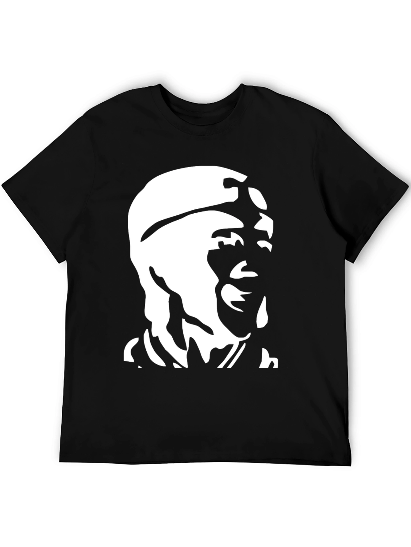 Abstract Portrait Graphic T-Shirt