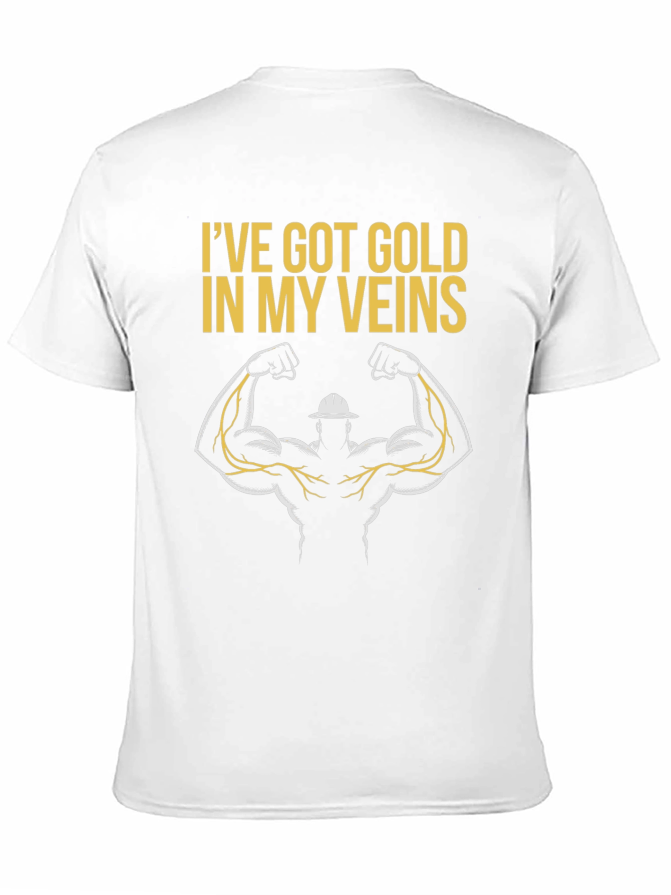 Gold Veins Graphic T-Shirt