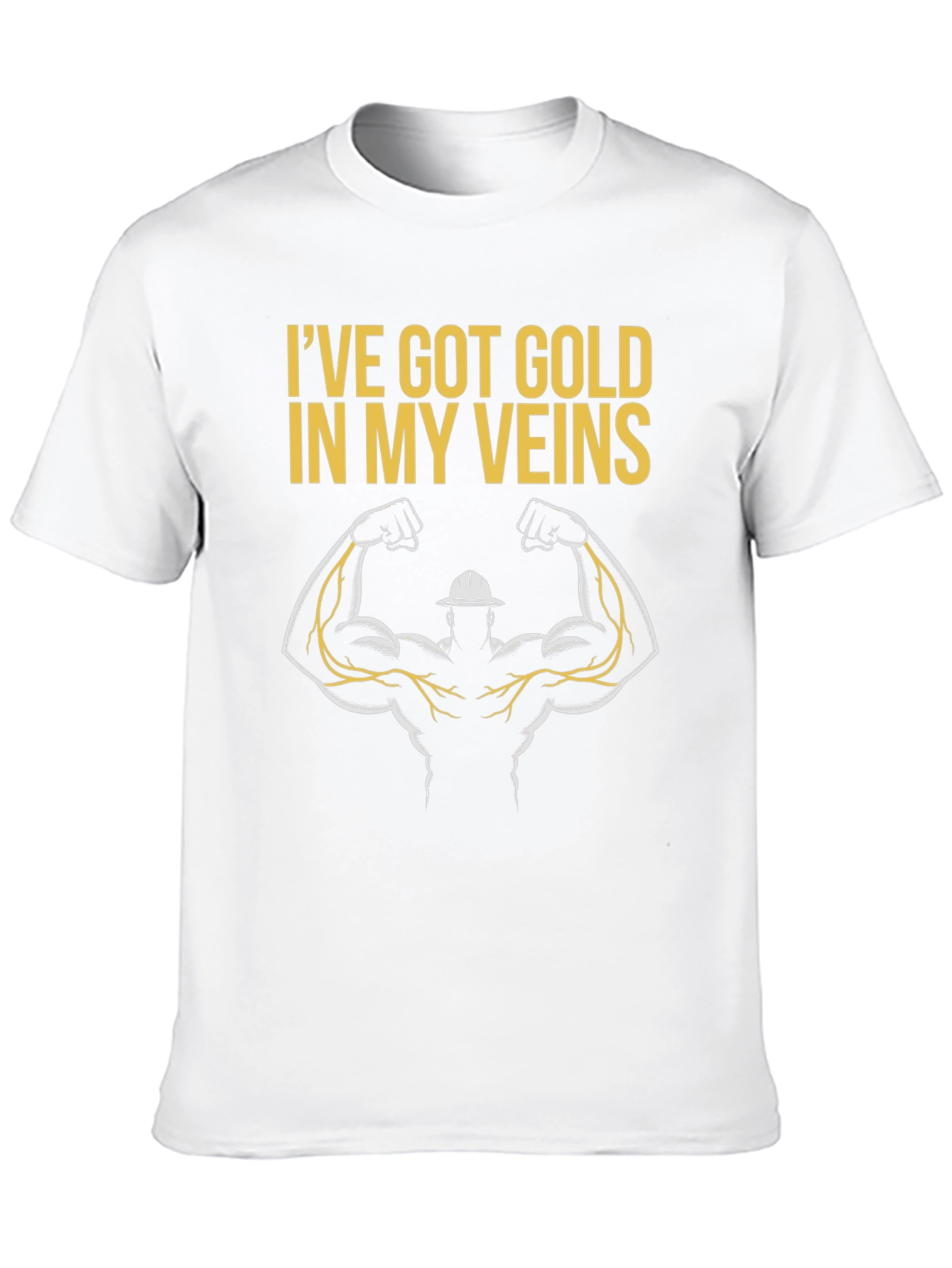 Gold Veins Graphic T-Shirt